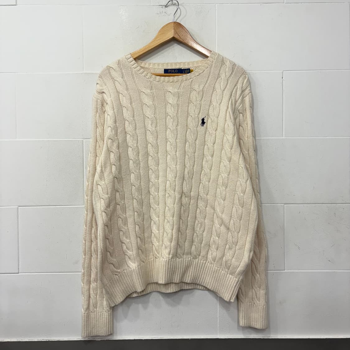 폴로랄프로렌 꽈배기 니트 상품이미지1