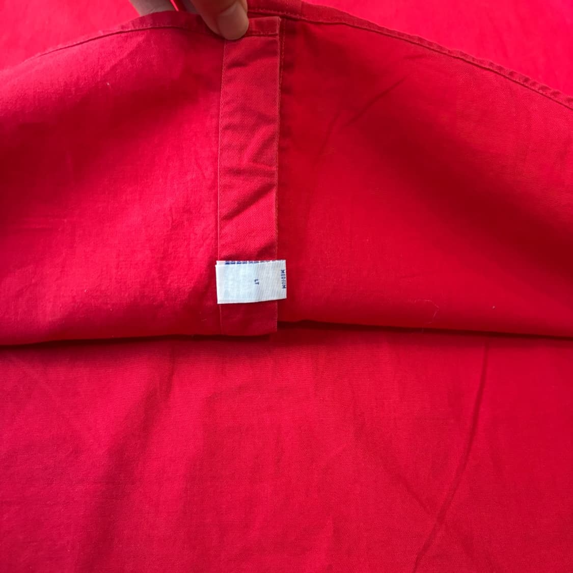 폴로 정품 레드 옥스포드 클래식 로고 긴팔 셔츠 상품이미지5