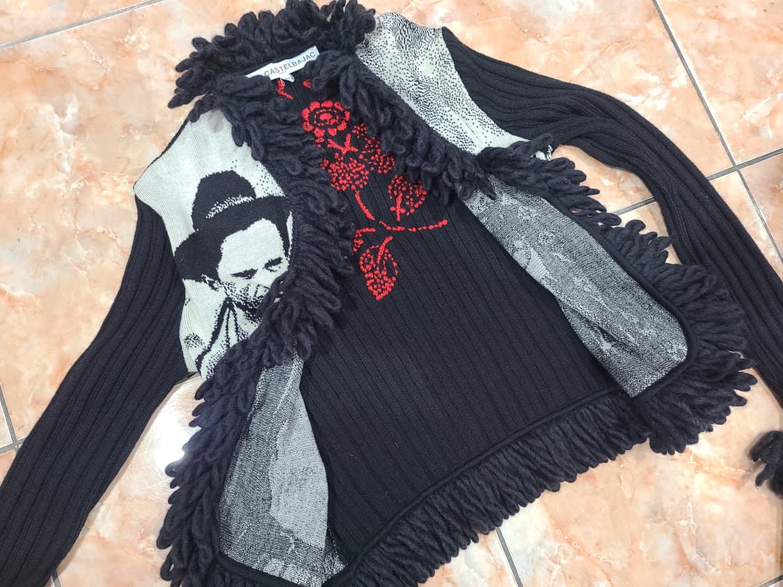 장샤를르드카스텔바작 빈티지 니트웨어 상품이미지4