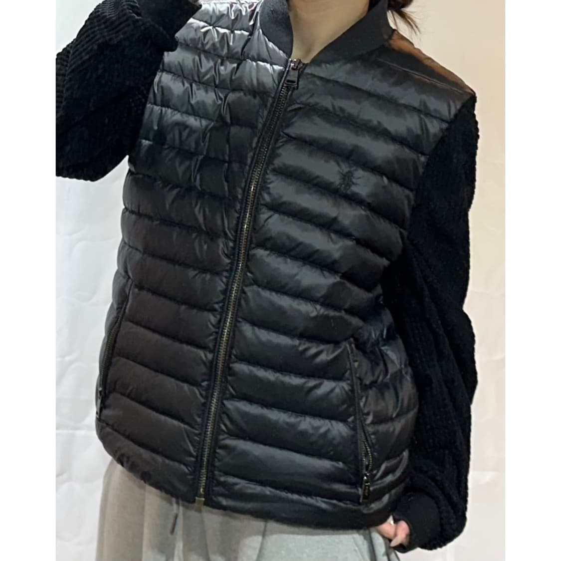 폴로랄프로렌 블랙 포니 경량 패딩 조끼 상품이미지1