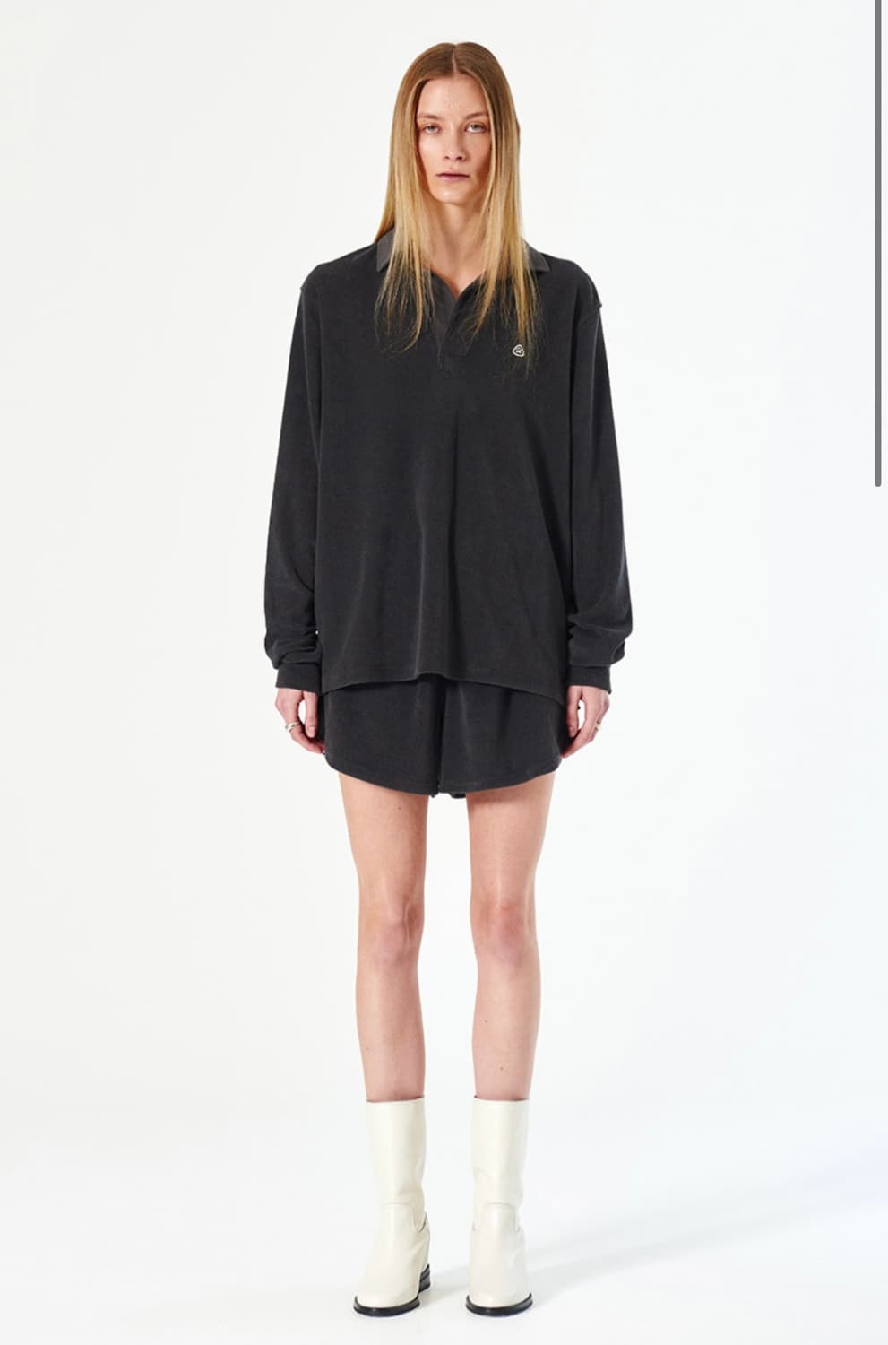 다이애그널 TERRY POLO SHIRTS & SHORTS 테리 셋업 상품이미지1