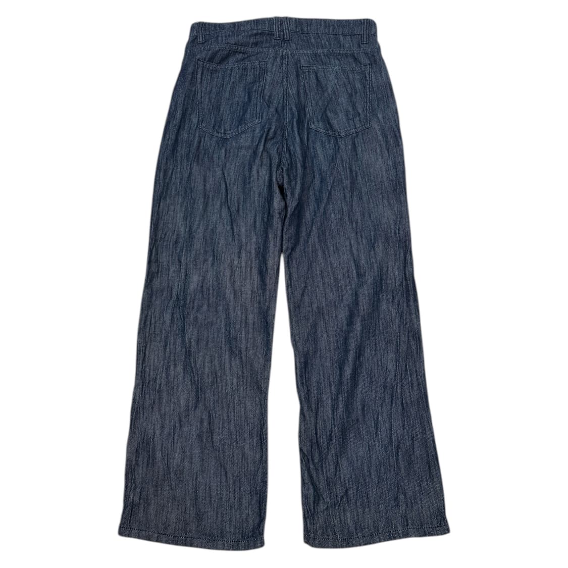 COOR 쿠어 크링클 와이드 데님팬츠 바지 L 상품이미지2
