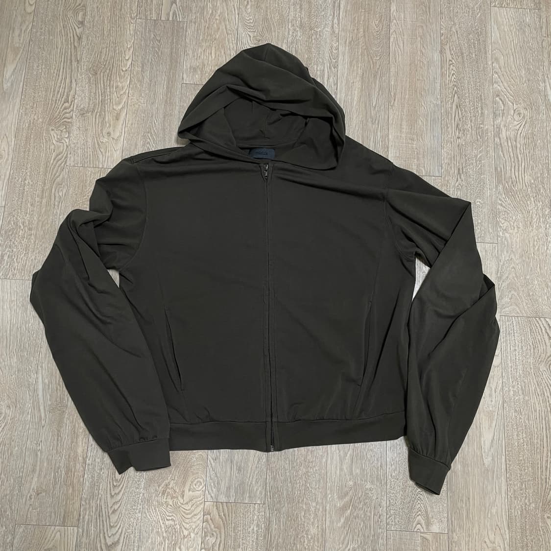 머듈 라운지 후드집업 올리브 3  상품이미지3