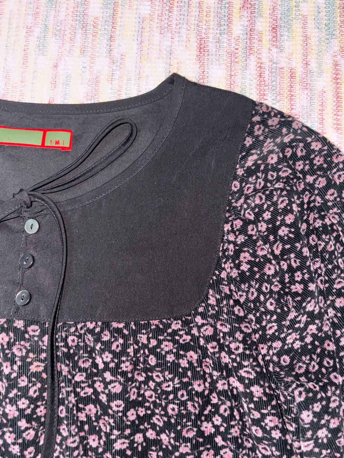 블랙 잔꽃 원피스  상품이미지9