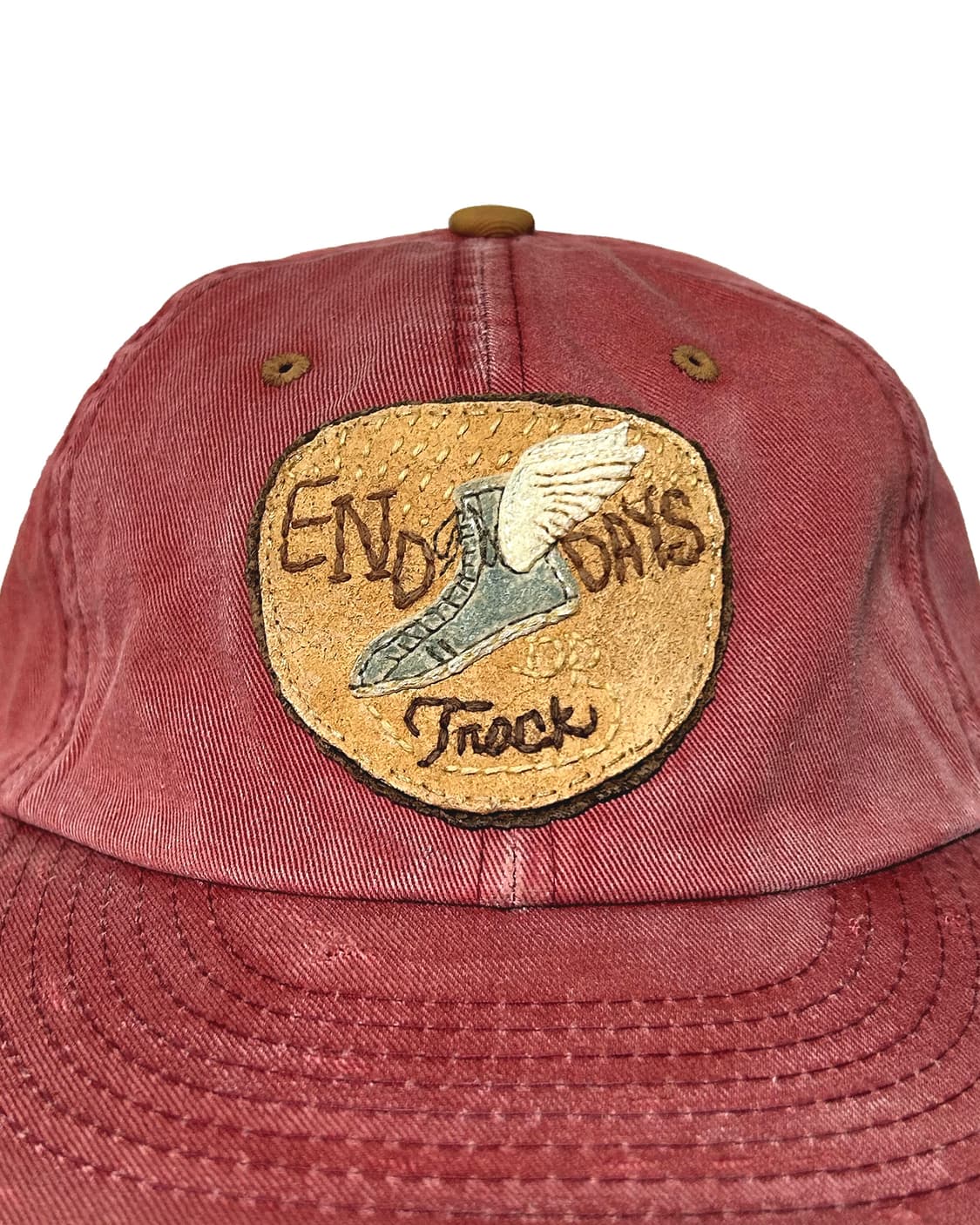 빈티지 볼캡 모자 캠프캡 페인트 워싱 핸드메이드 제작 상품이미지2