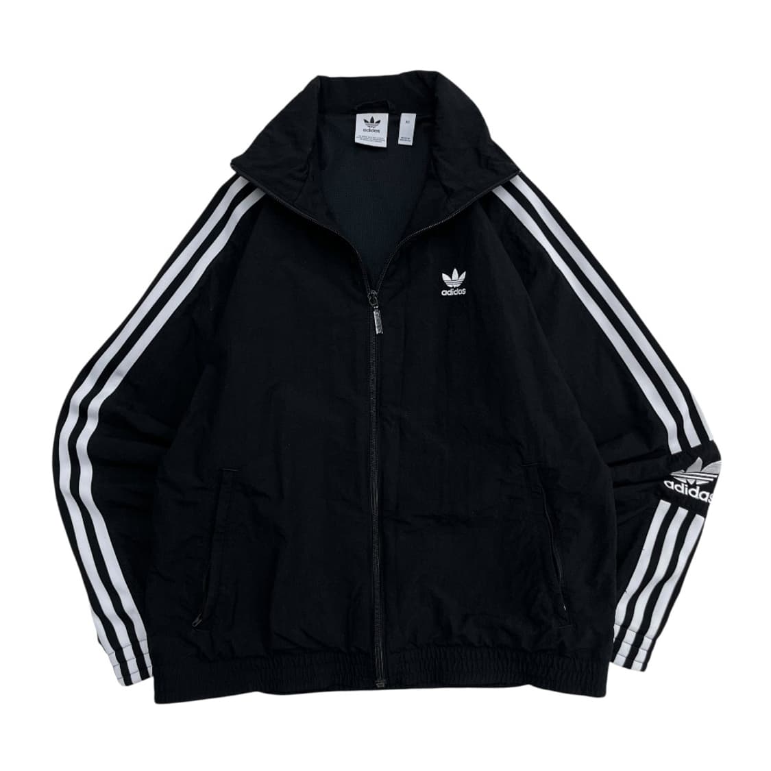 아디다스 화이트라인 락업 블랙 바람막이 XS 상품이미지2