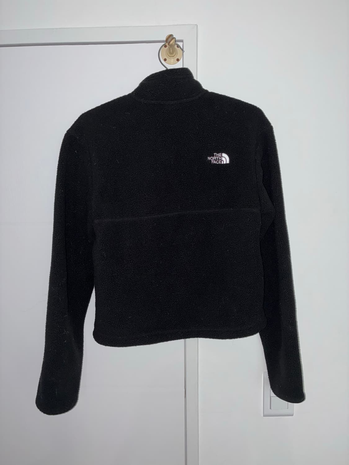 노스페이스 여성 블랙 플리스 하프집업 XS 상품이미지2