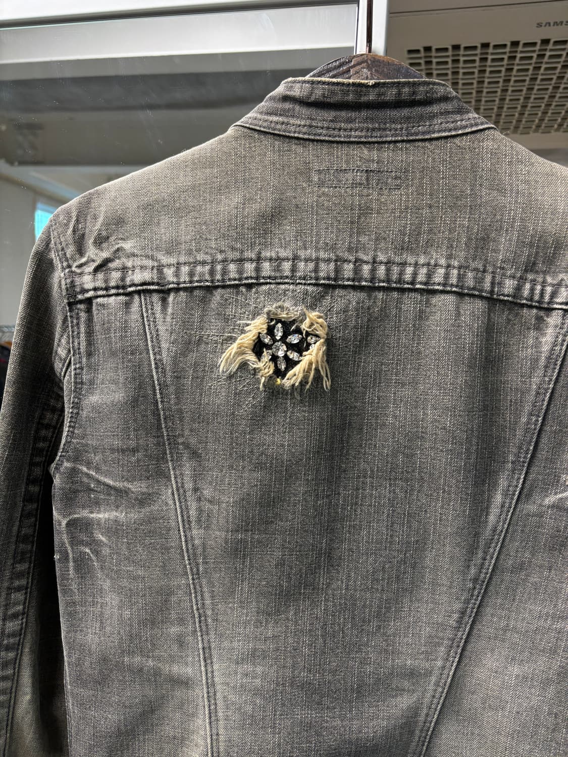 Chelsea garb 집업 데님 자켓 상품이미지5