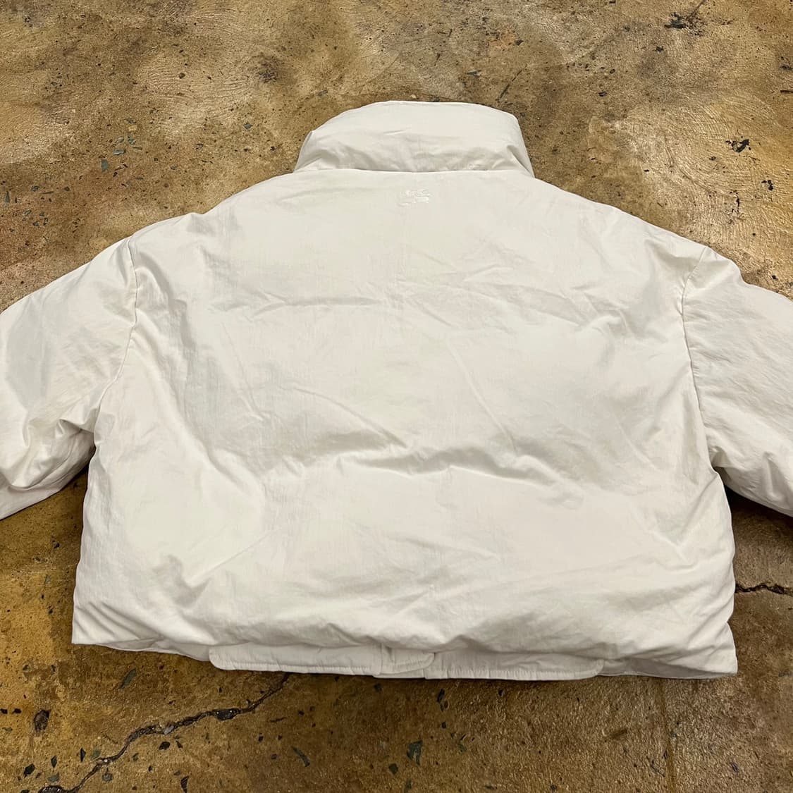 [정품/S] 코드그라피 오버핏 패딩 아이보리 b18 상품이미지4