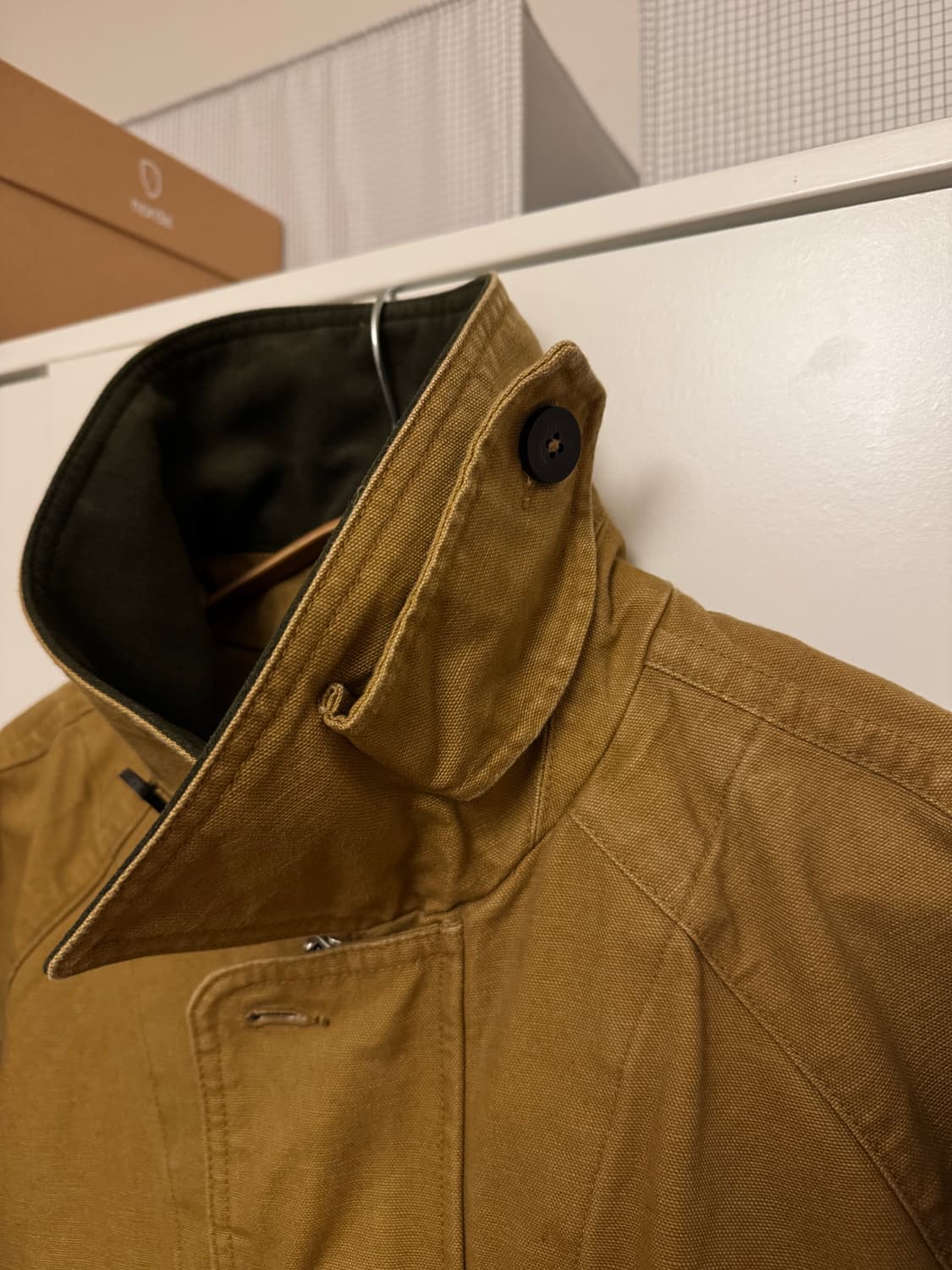 헨리코튼 x 도큐먼트 코튼 캔버스 필드 자켓 105 XL 상품이미지7
