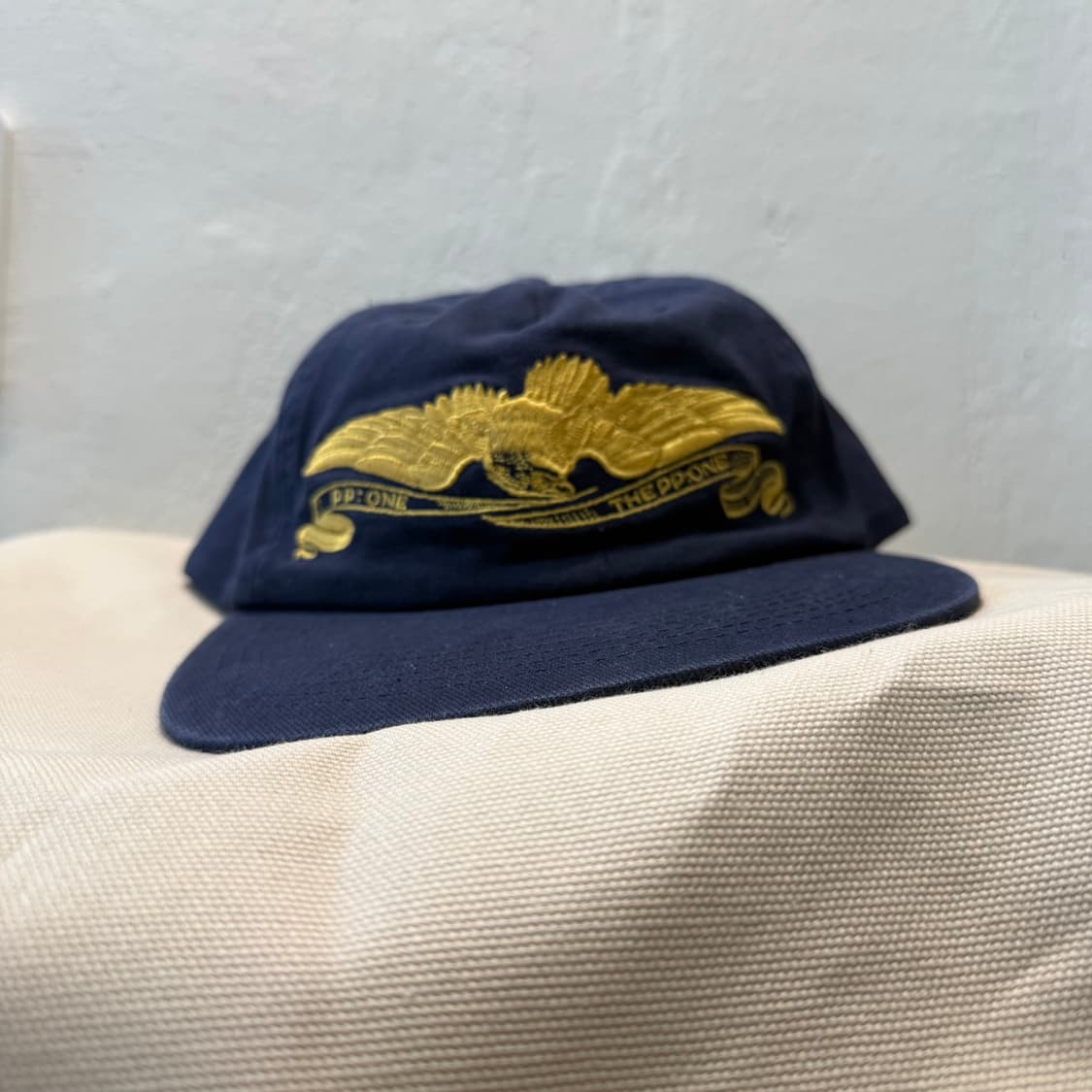 빈티지 무드 네이비 캡  상품이미지3