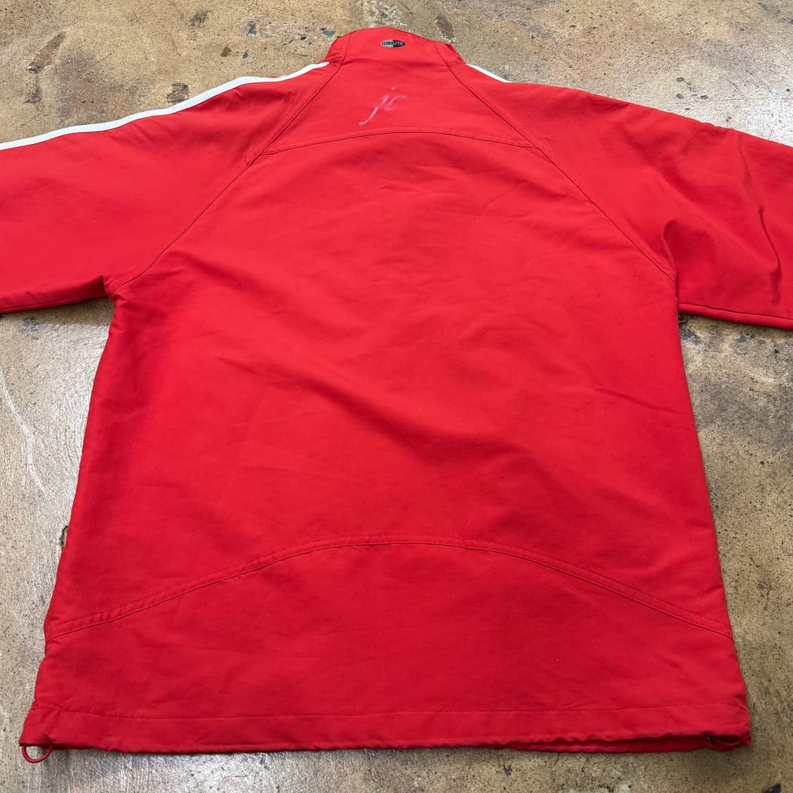 [정품/95] 아디다스 빨간색 삼선 트랙탑 져지 b17 상품이미지4