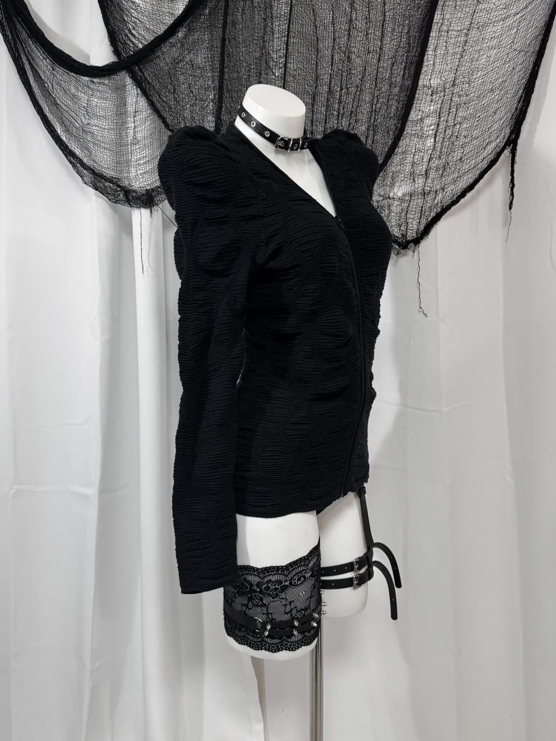 zip up one piece 상품이미지2