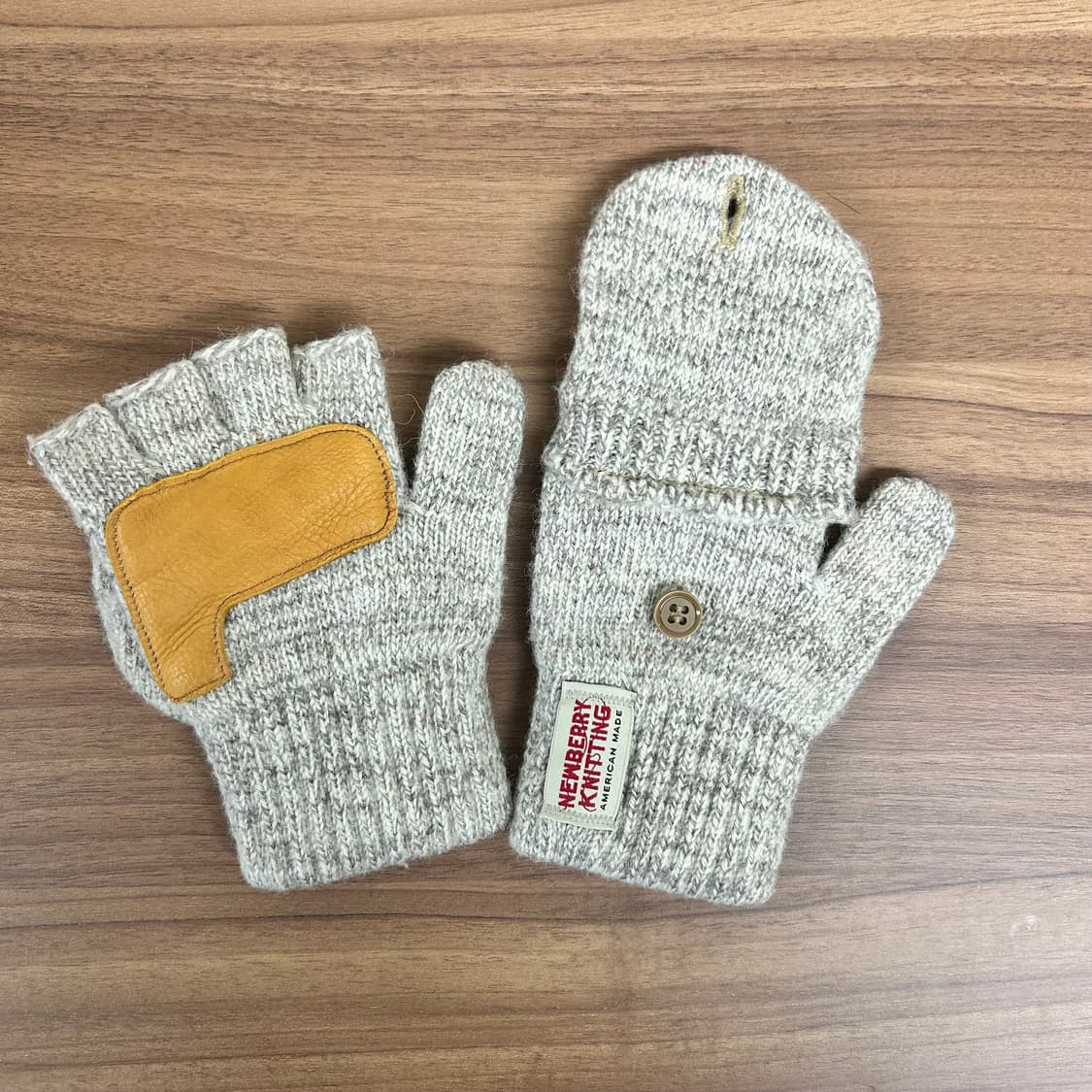 뉴베리니팅 사슴가죽 글로밋장갑 오트밀 S/M 상품이미지6