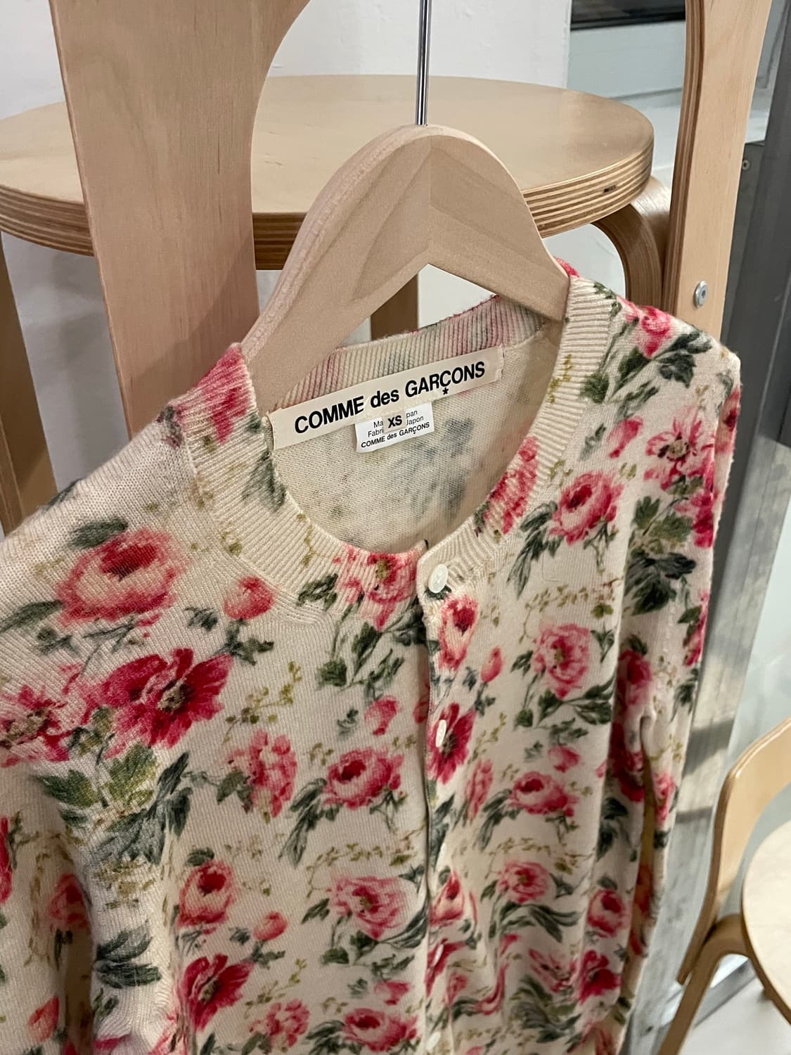 꼼데가르송 가디건 상품이미지5