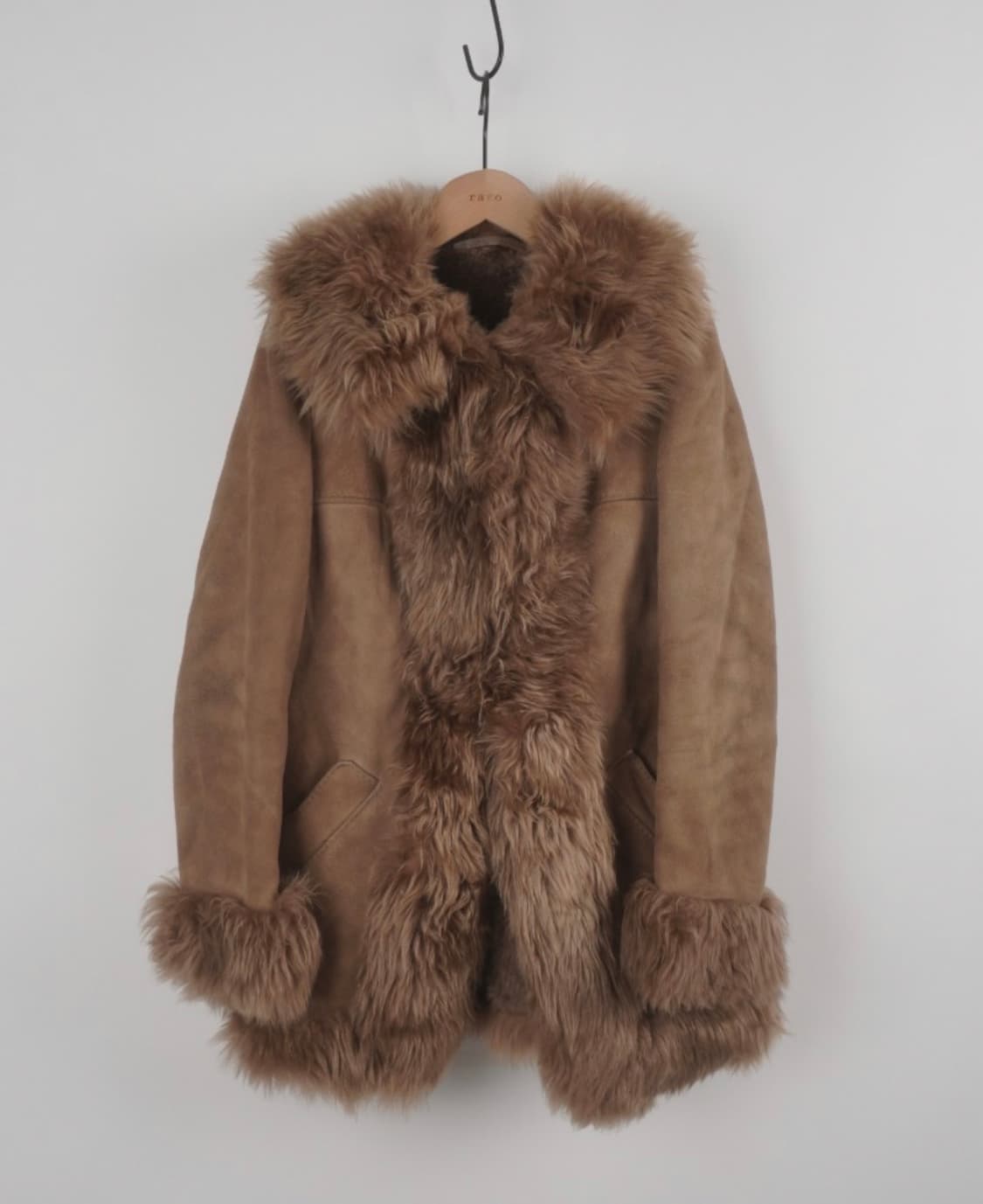 100% 램스킨 무스탕 일본 빈티지 상품이미지1