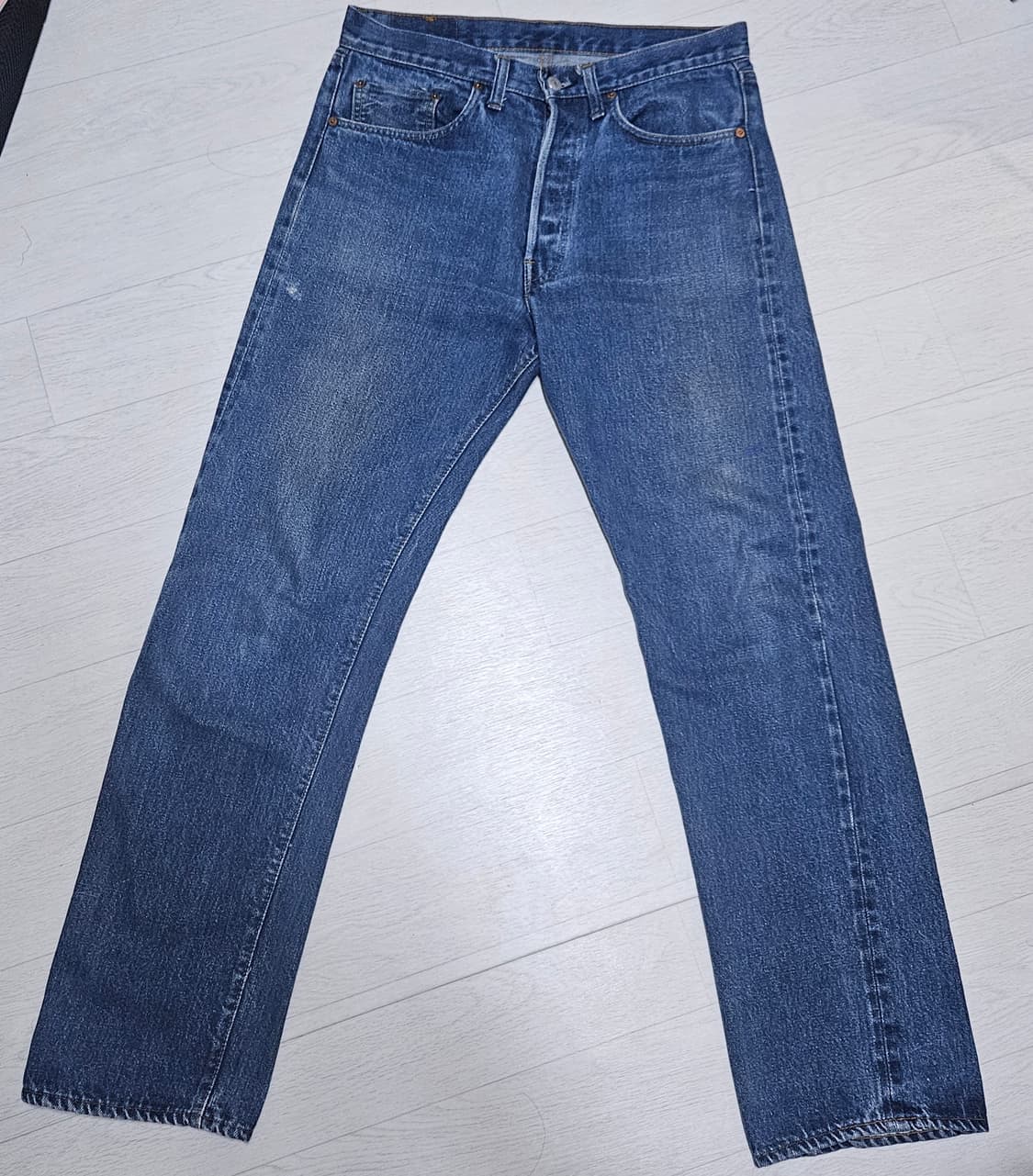 70s 리바이스 501 66전기 - 셀비지 데님 상품이미지1