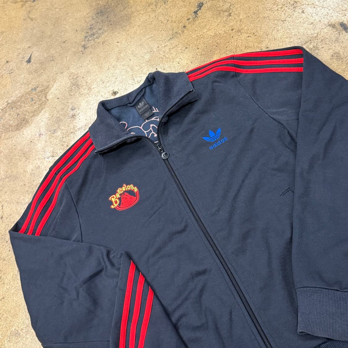 [정품/L] 아디다스 파이어버드 바르셀로나 트랙탑 져지 b14 상품이미지1