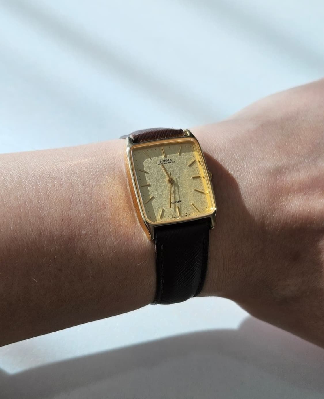 Citizen forma 시티즌 금장 시계 상품이미지2