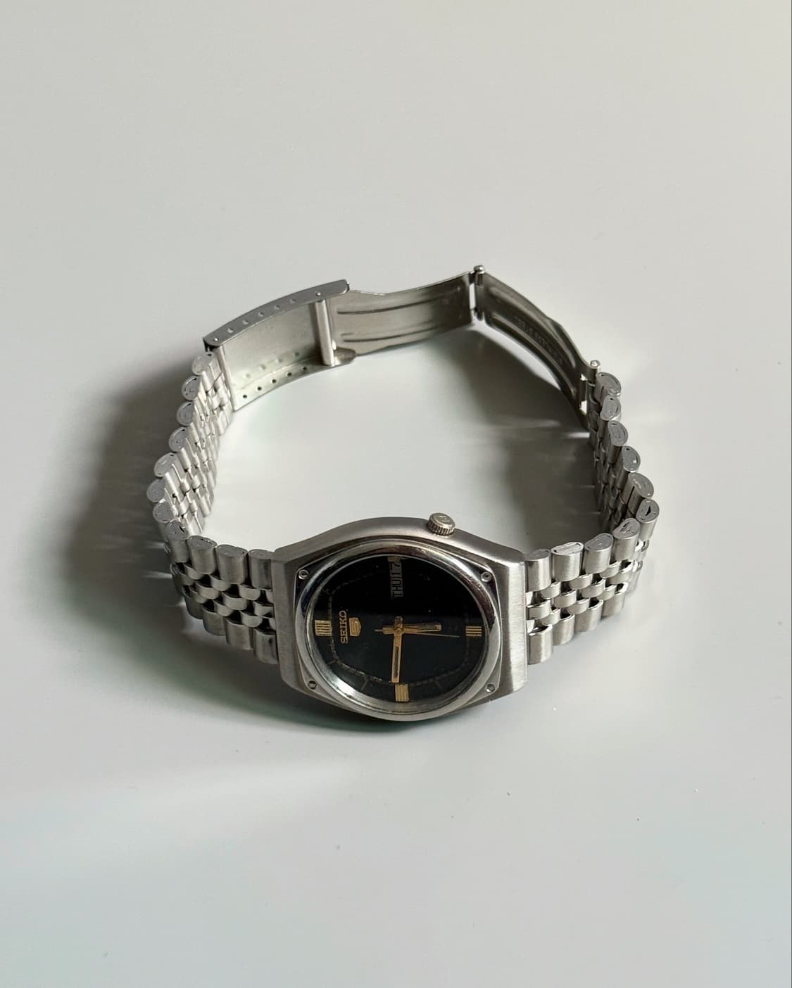vintage SEIKO 5 Automatic metal watch 상품이미지3