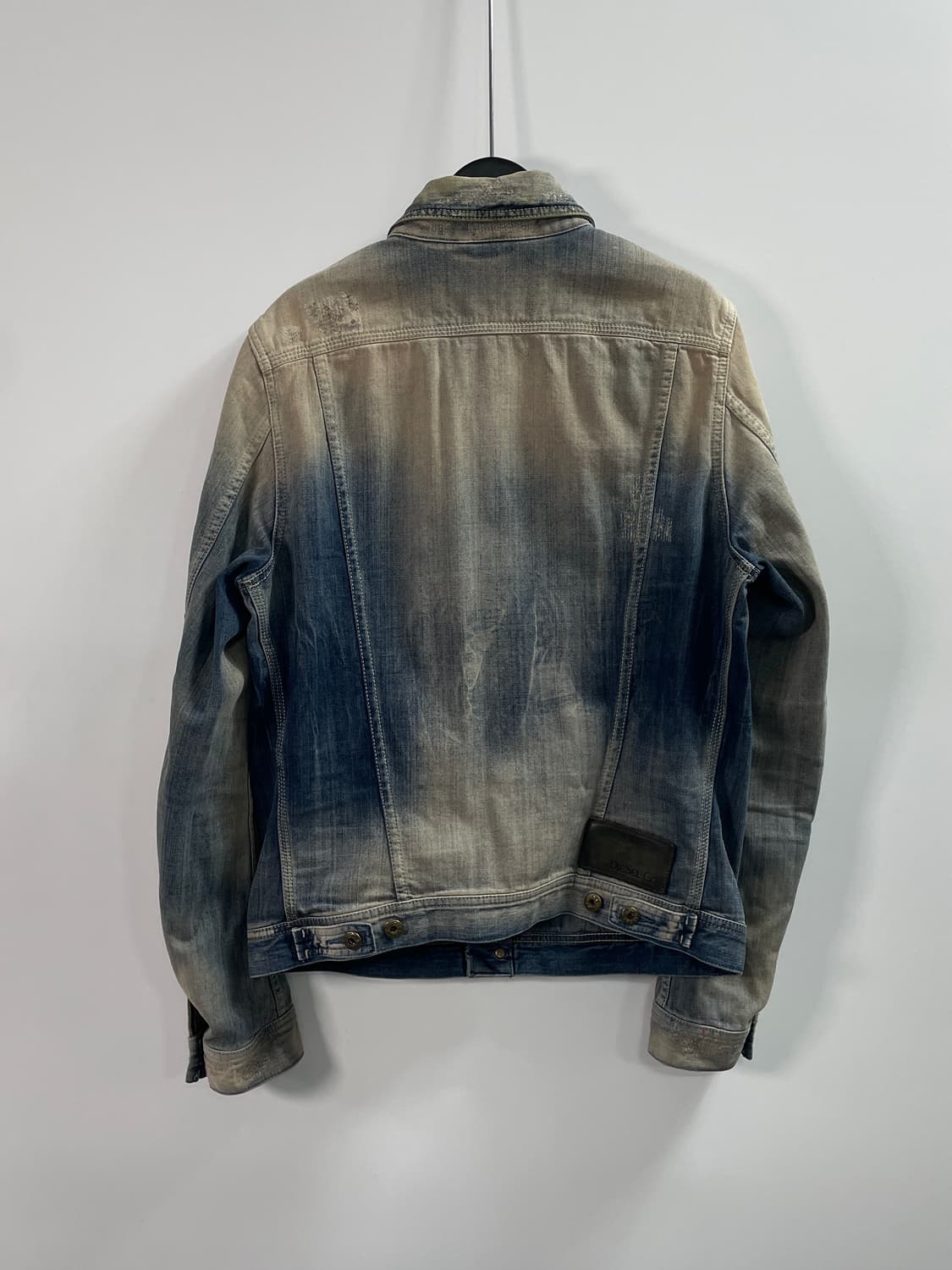 디젤 디스트로이드 워싱 청자켓 (on.193) 상품이미지3