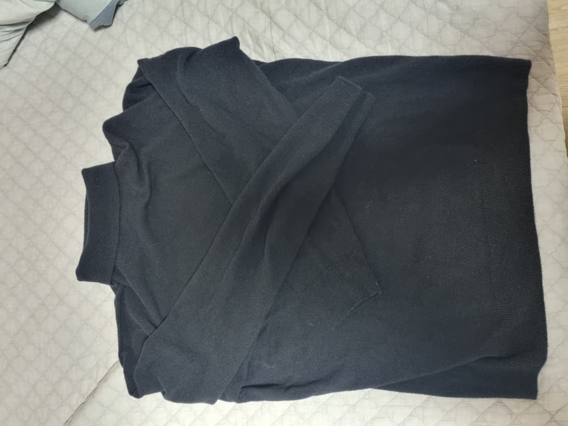 스테디에브리웨어 울 캐시미어 터틀넥 니트 블랙 3사이즈 상품이미지1