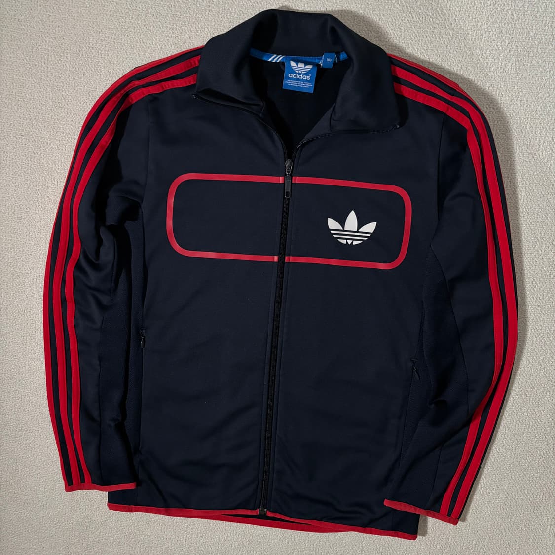 아디다스 파이어버드 스트릿다이버 네이비 레드포인트 져지 상품이미지1