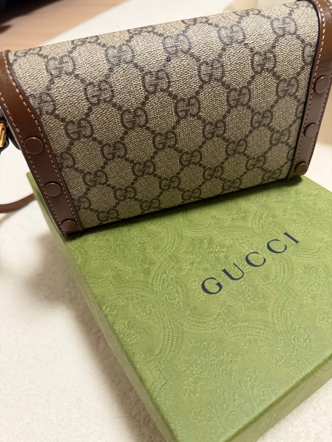 구찌 홀스빗 1955 미니백 상품이미지3