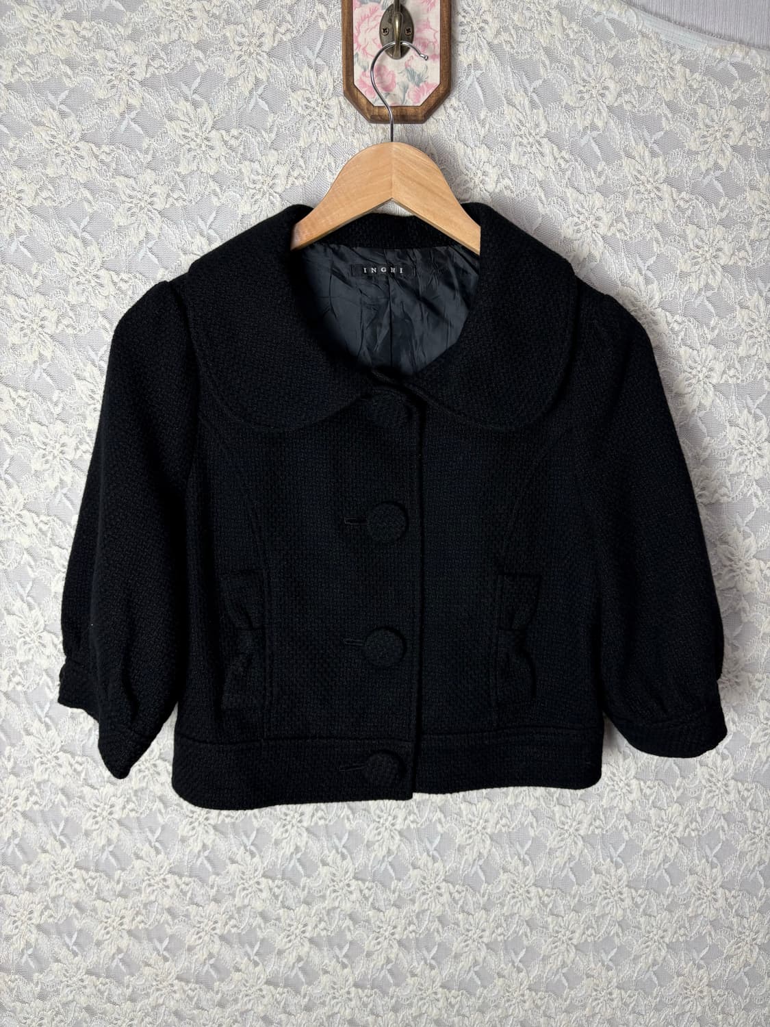 블랙 숏 자켓 상품이미지5