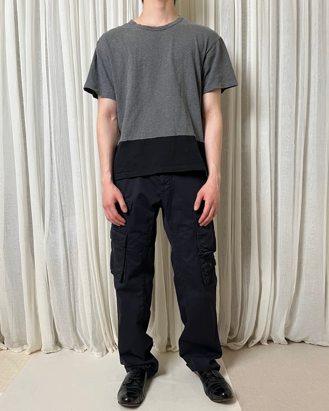 Y’s for men 패널 티셔츠 yohji yamamoto 요지야마모토 상품이미지9