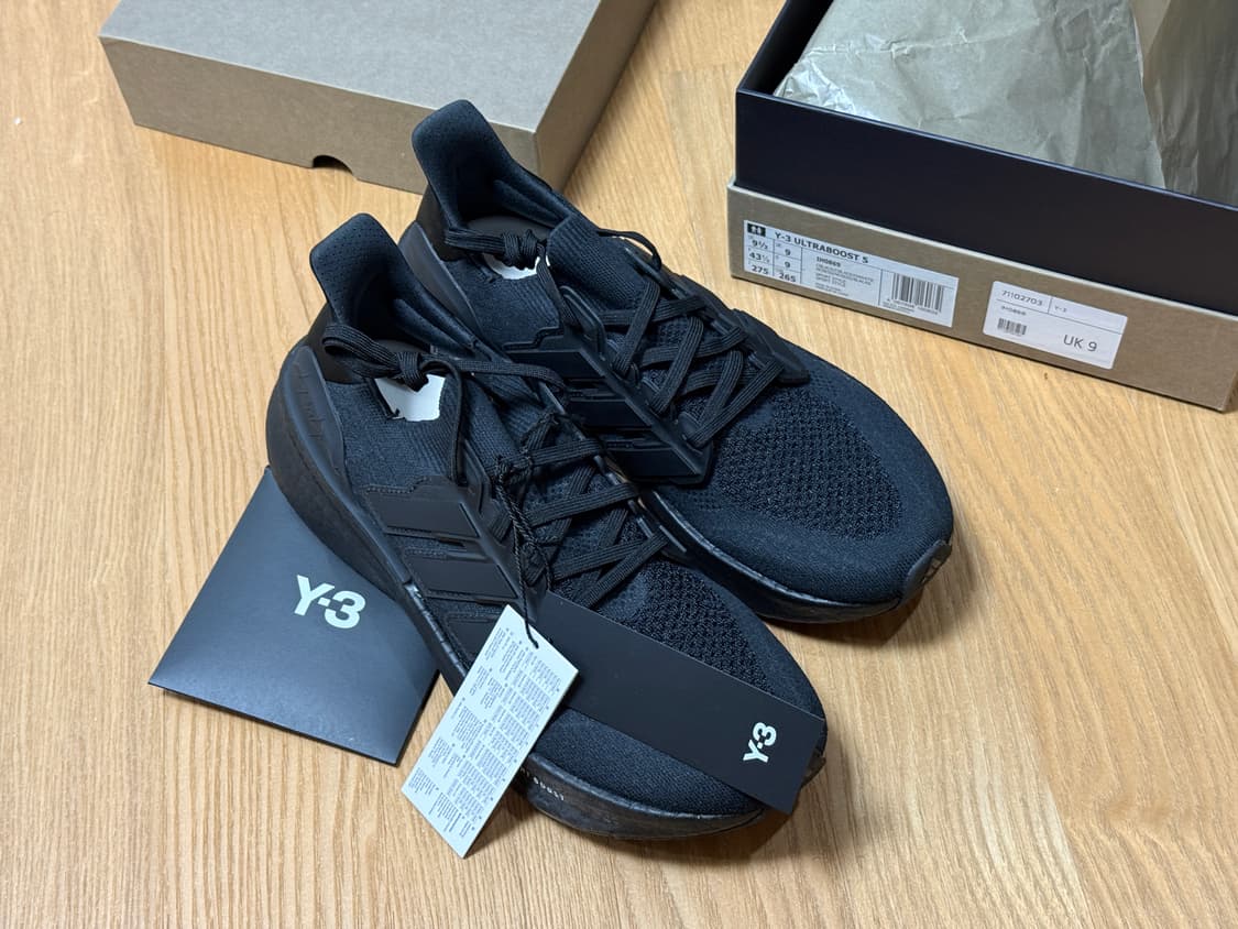 y3 울트라부스트5 올검 275사이즈 상품이미지1