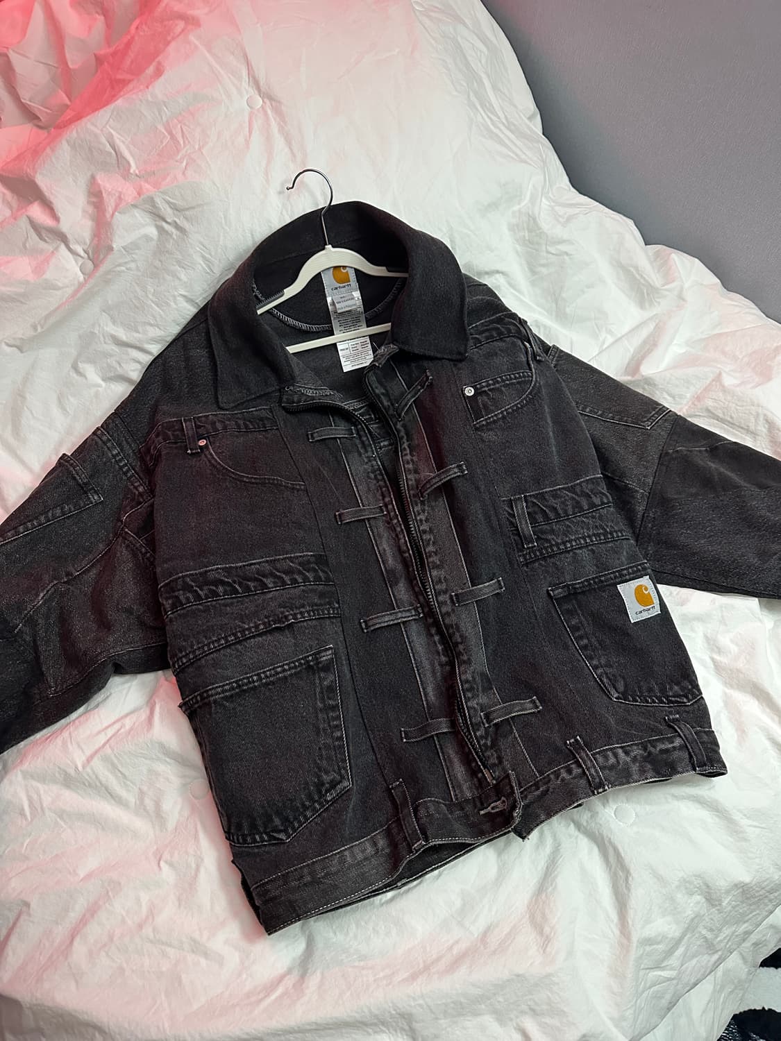 빈티지 칼하트 커스텀 자켓 상품이미지1