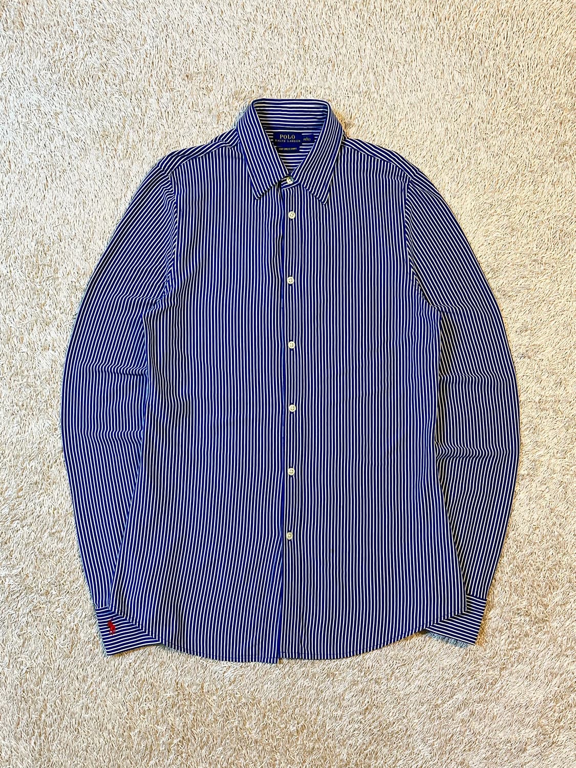 폴로 랄프로렌 신형 레드포니 니트 드레스 스트라이프 셔츠 상품이미지1