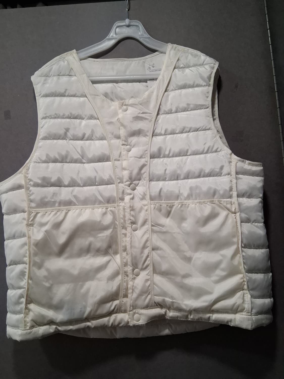 경량패딩2xl 화이트 상품이미지5