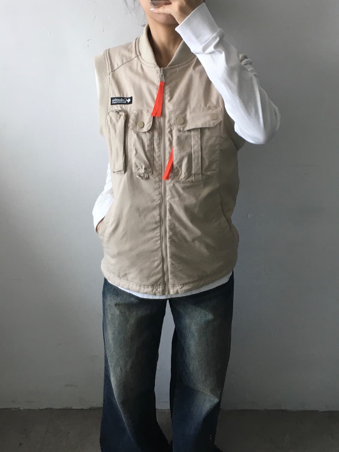 콜롬비아 리버시블 포켓 베스트 상품이미지1