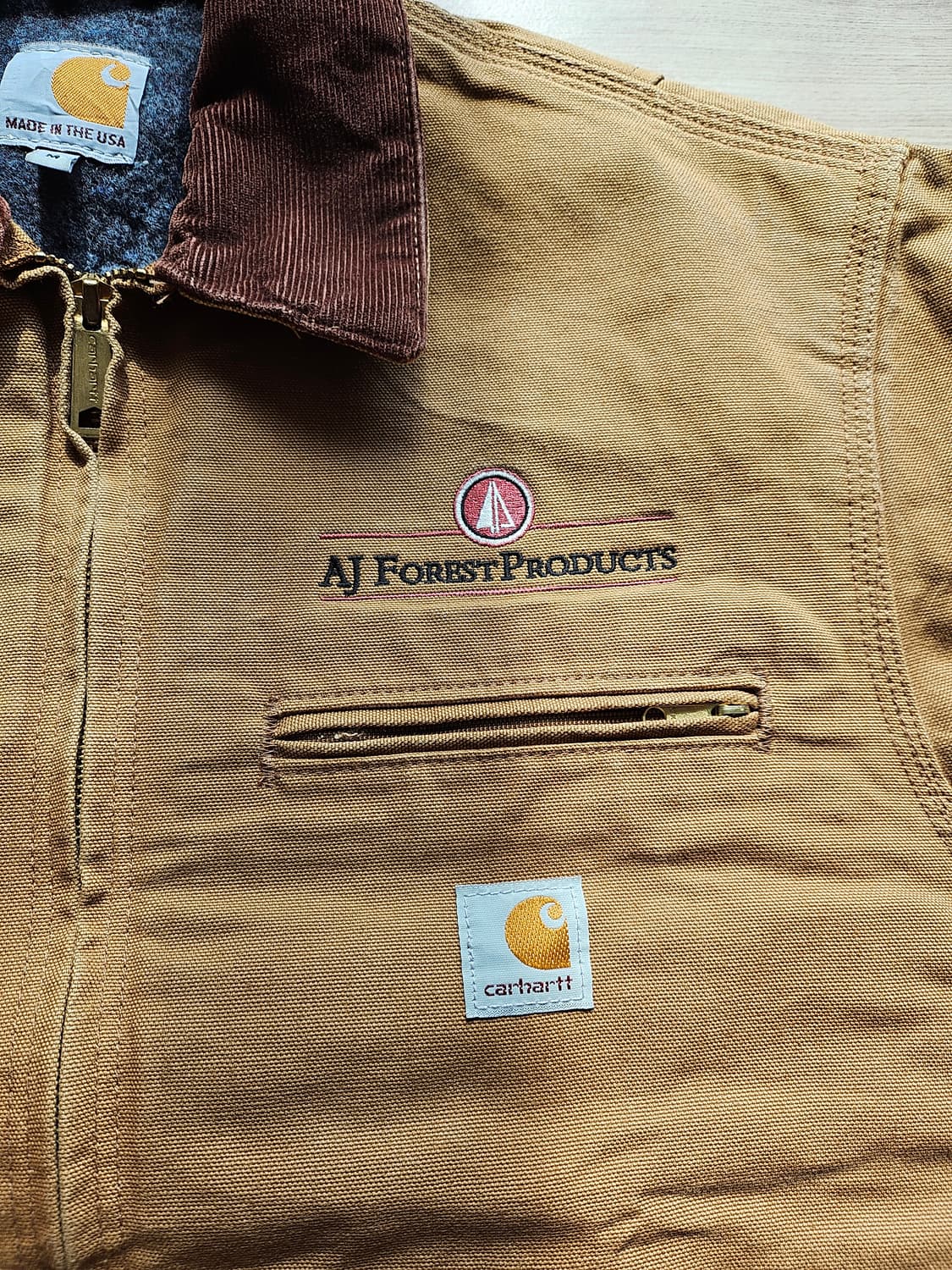 [M] 칼하트 디트로이트자켓 US j001 brn 상품이미지2