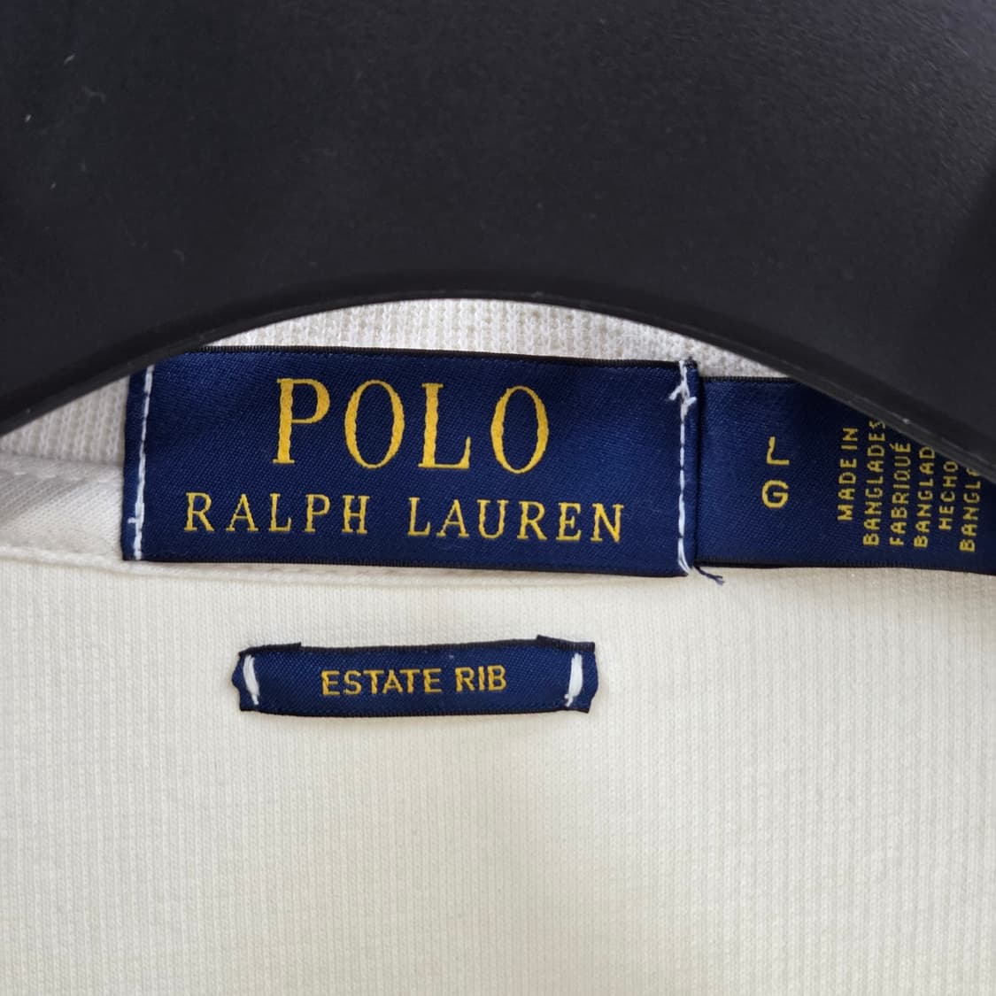폴로랄프로렌 코튼 풀오버 하프집업 L 상품이미지3