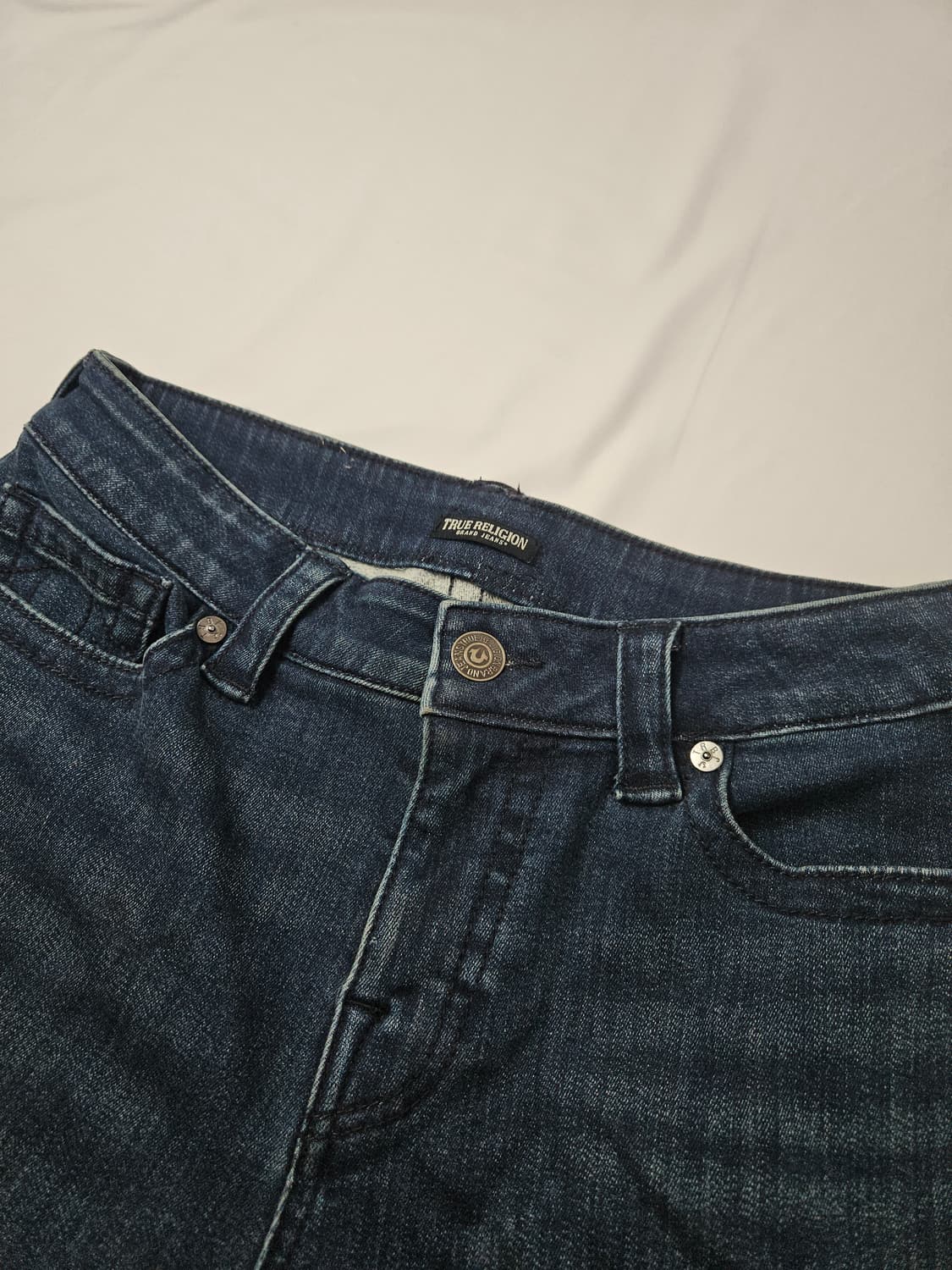 트루릴리전 청바지 데님팬츠 진 크림패치 32 상품이미지5