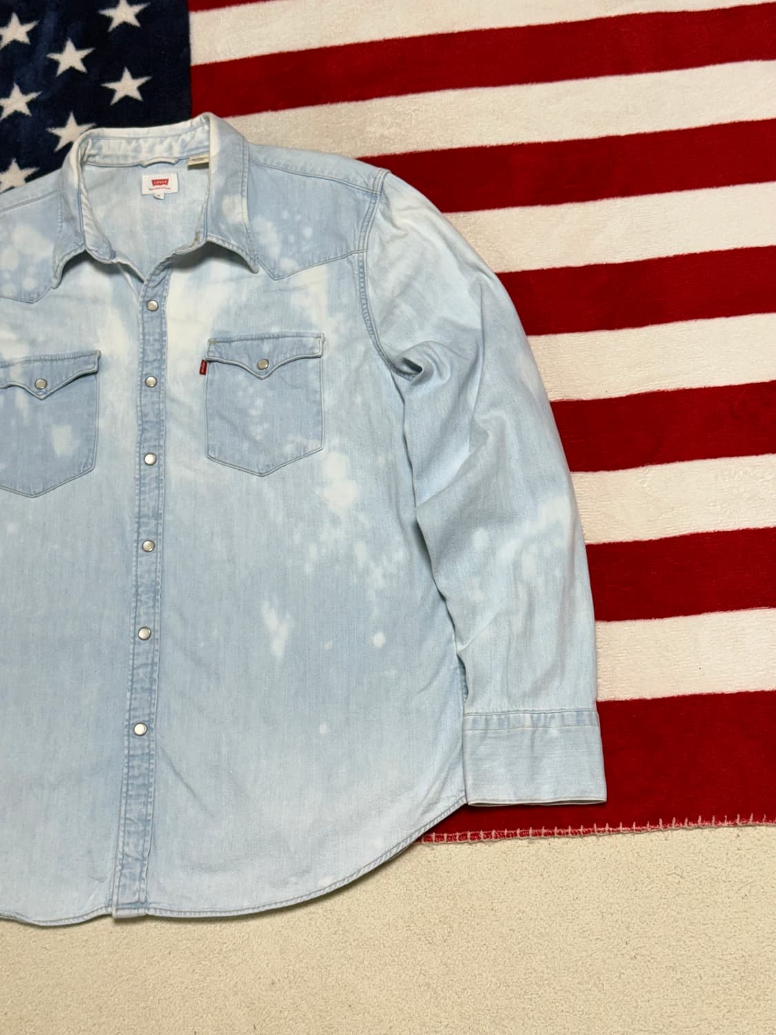 리바이스 웨스턴데님셔츠 Levis western denim shirt 상품이미지3