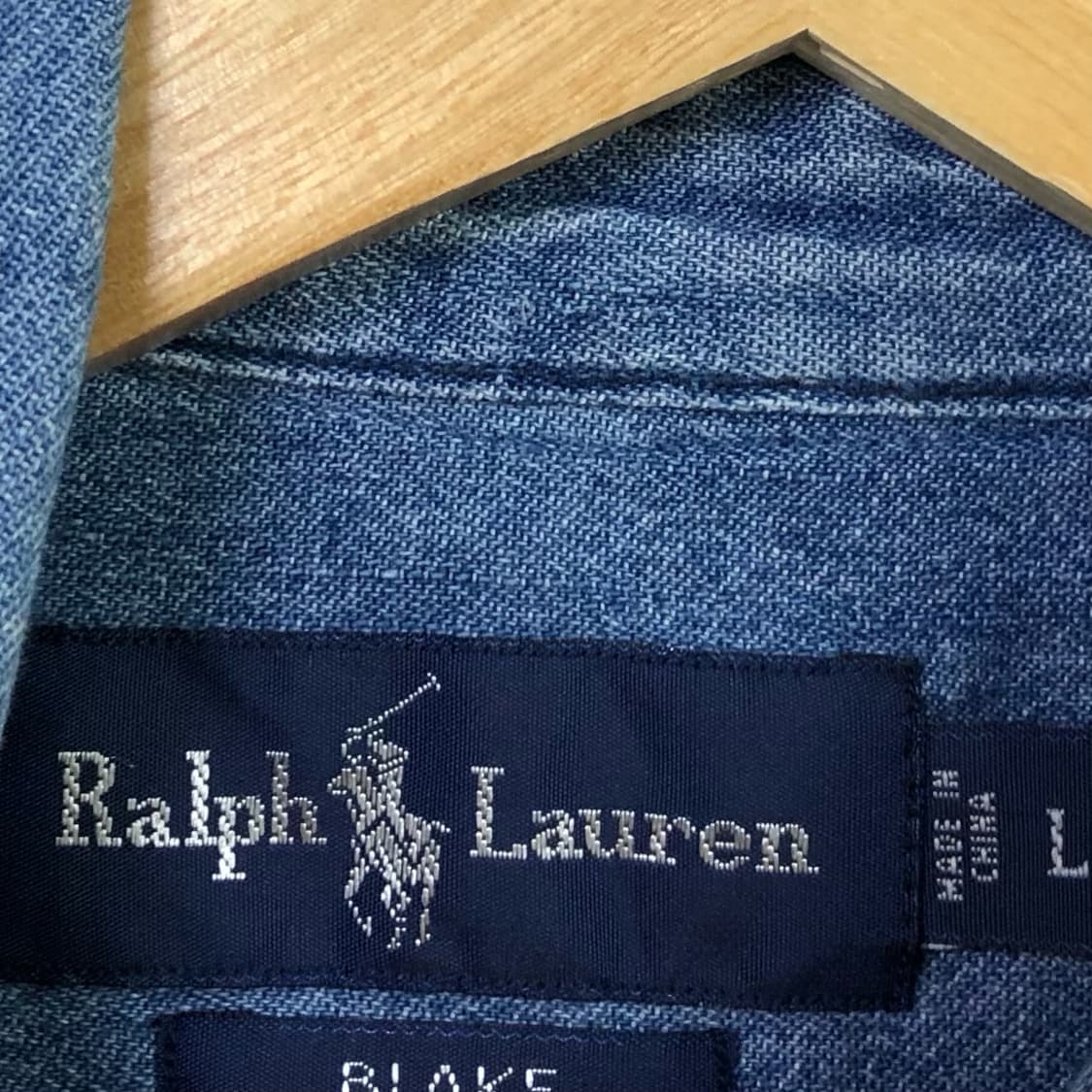 105 폴로 데님 셔츠 상품이미지3