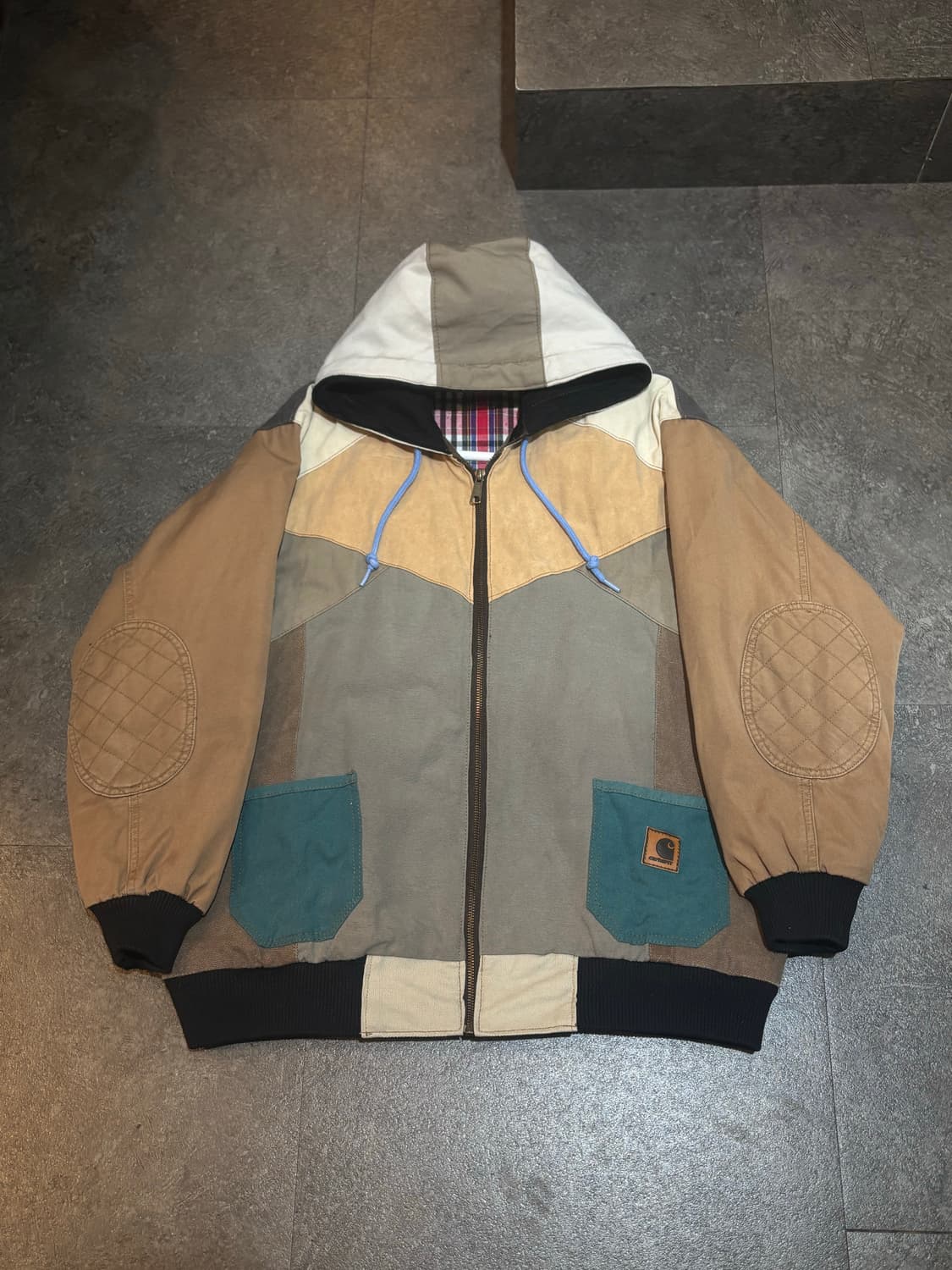 칼하트 리메이크 패치워크 자켓  상품이미지2