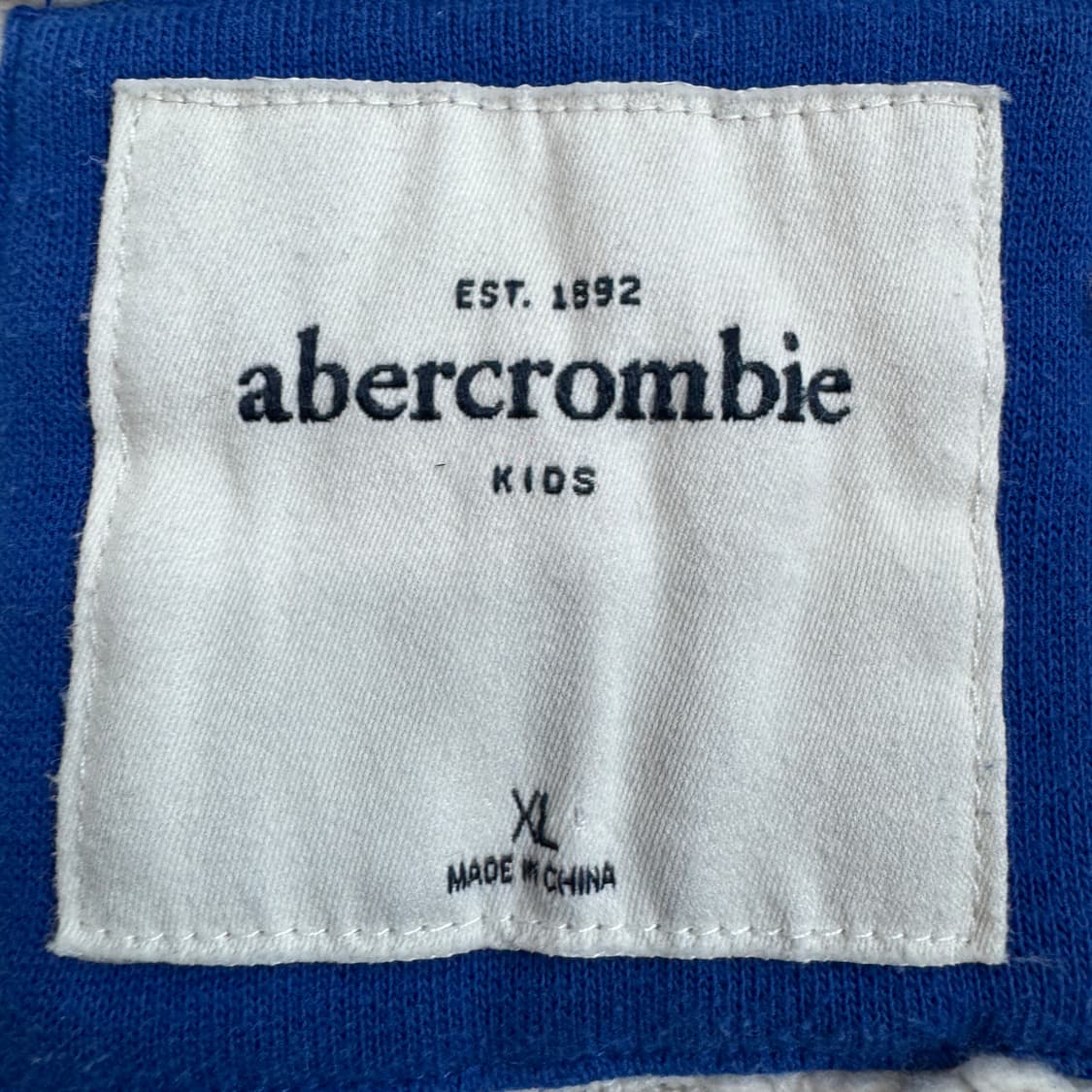 아베크롬비 Y2K 딱붙 후드집업 블루 상품이미지4