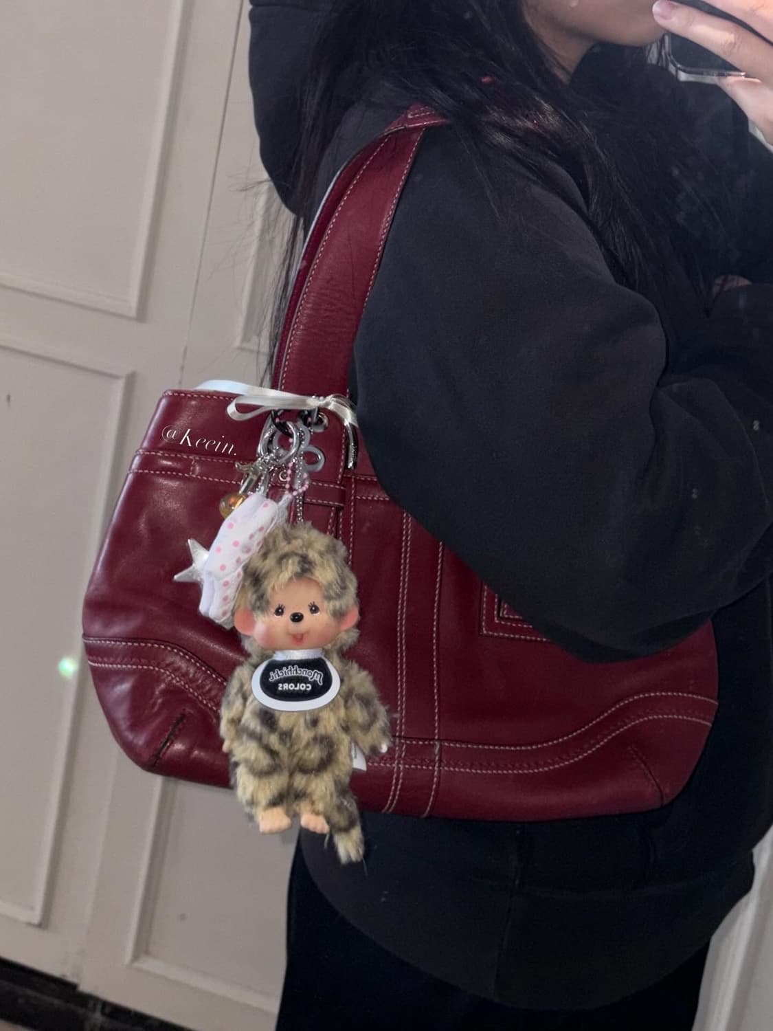 Coach red shoulder bag 상품이미지6