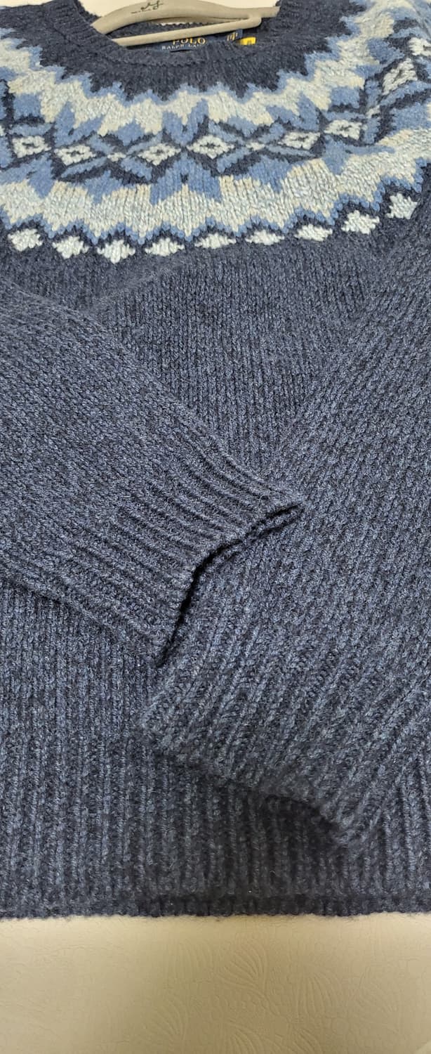 폴로랄프로렌 남성 페어아일 울 니트스웨터 상품이미지7