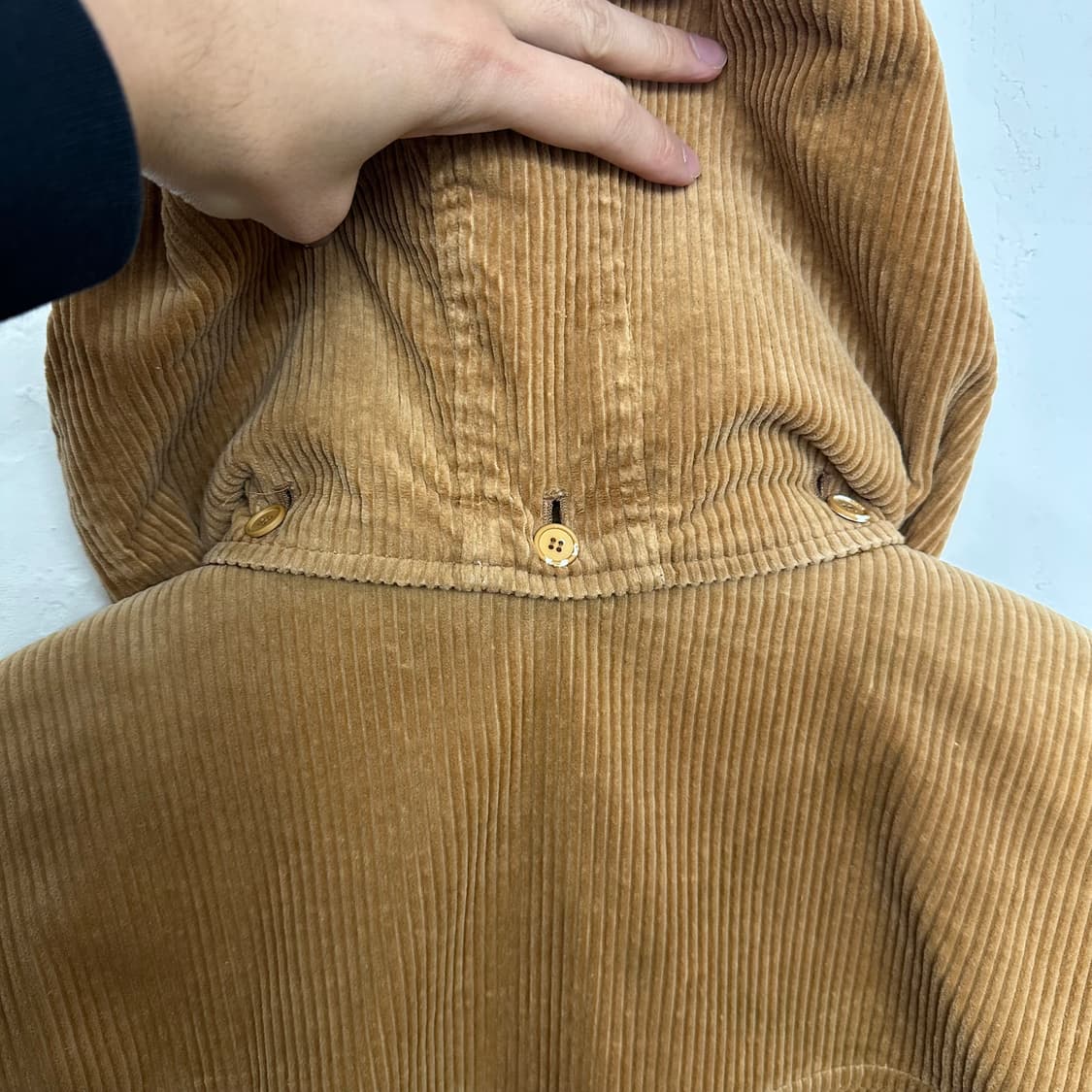 재팬 빈티지 코듀로이 더플 코트 상품이미지9