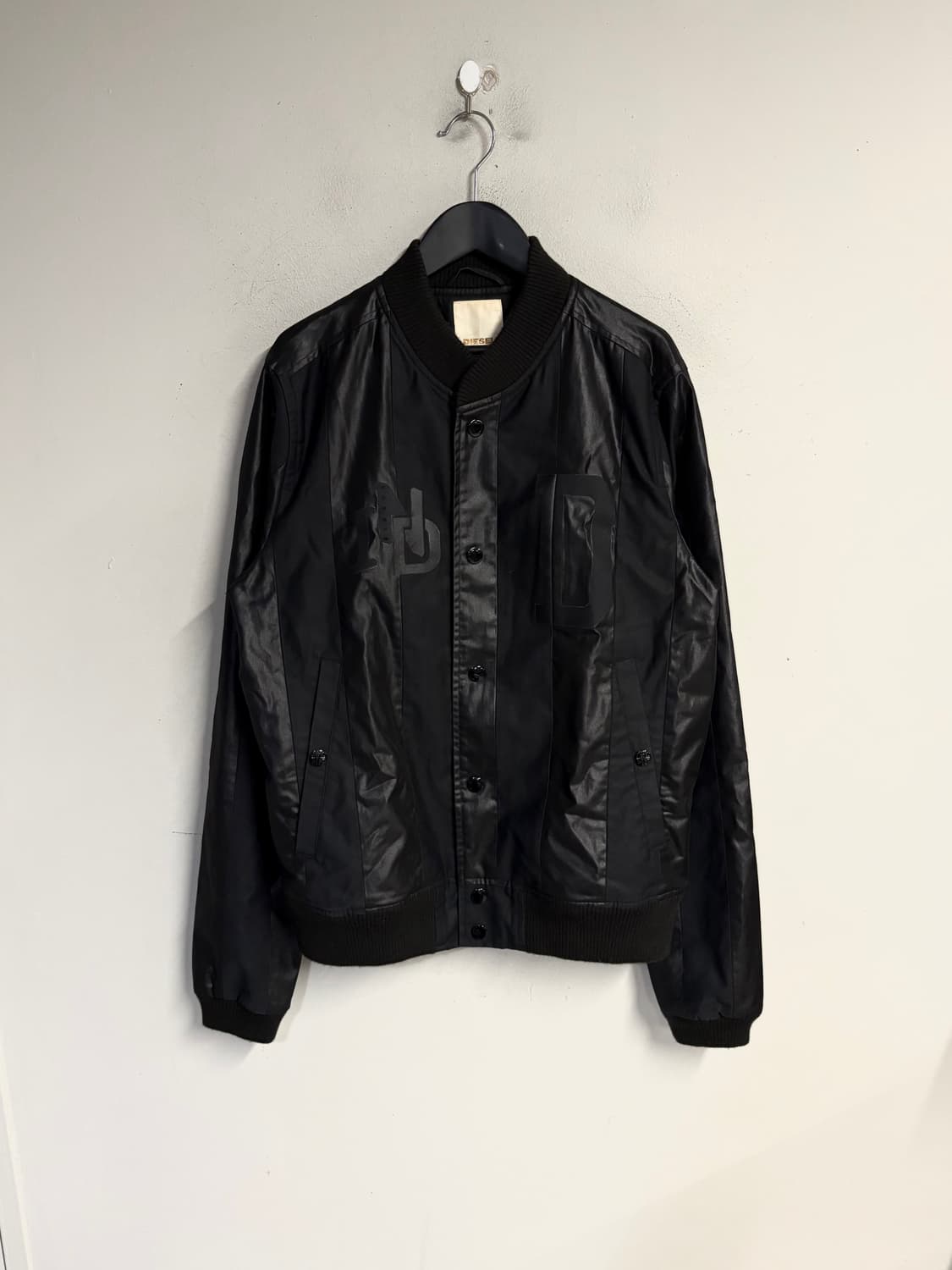 DIESEL stripe mix bomber jacket  상품이미지1