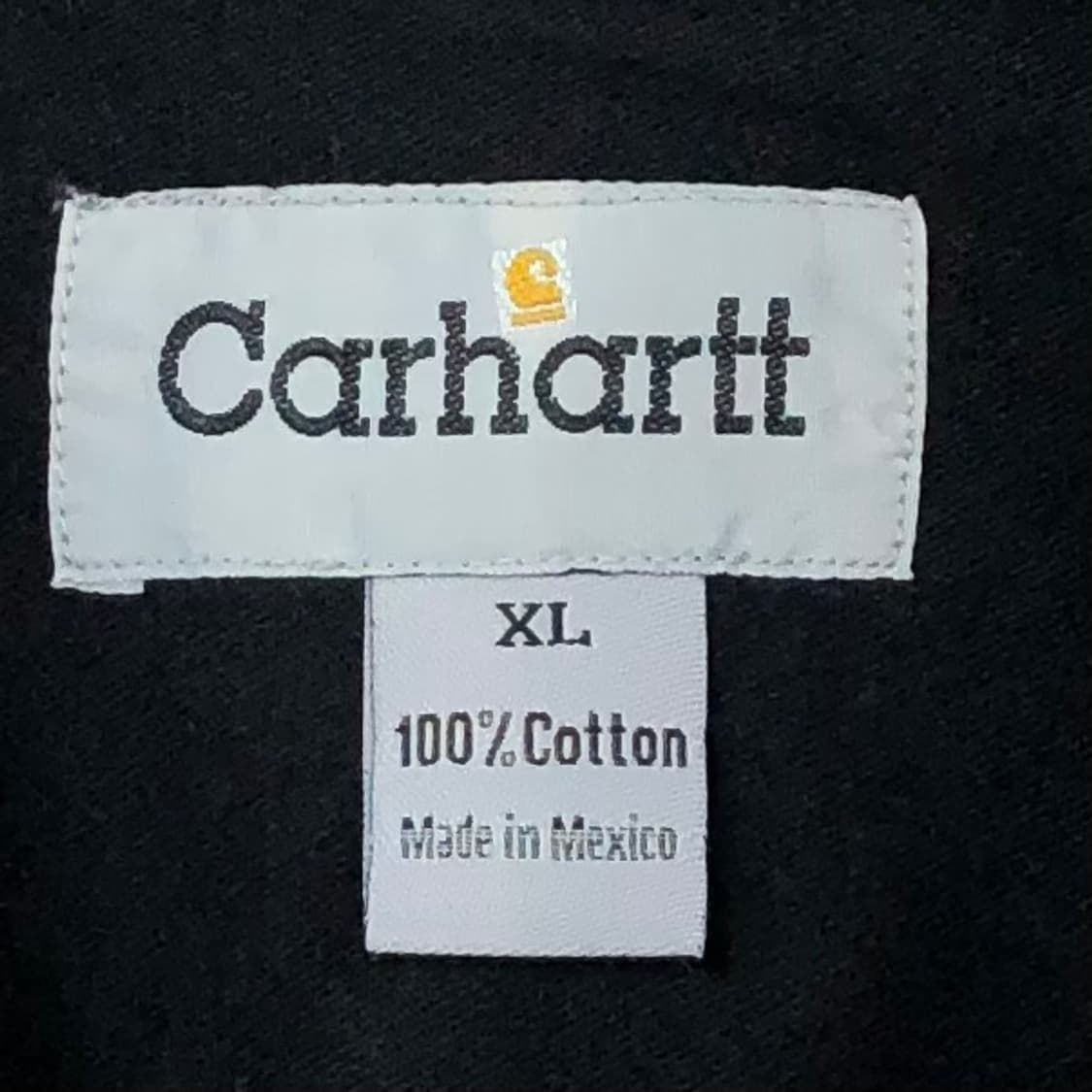 XL 칼하트 블랙 워크 셔츠 상품이미지3