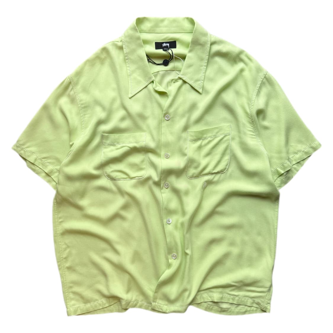 스투시 스티치 레이온 셔츠 M(XL) 상품이미지1