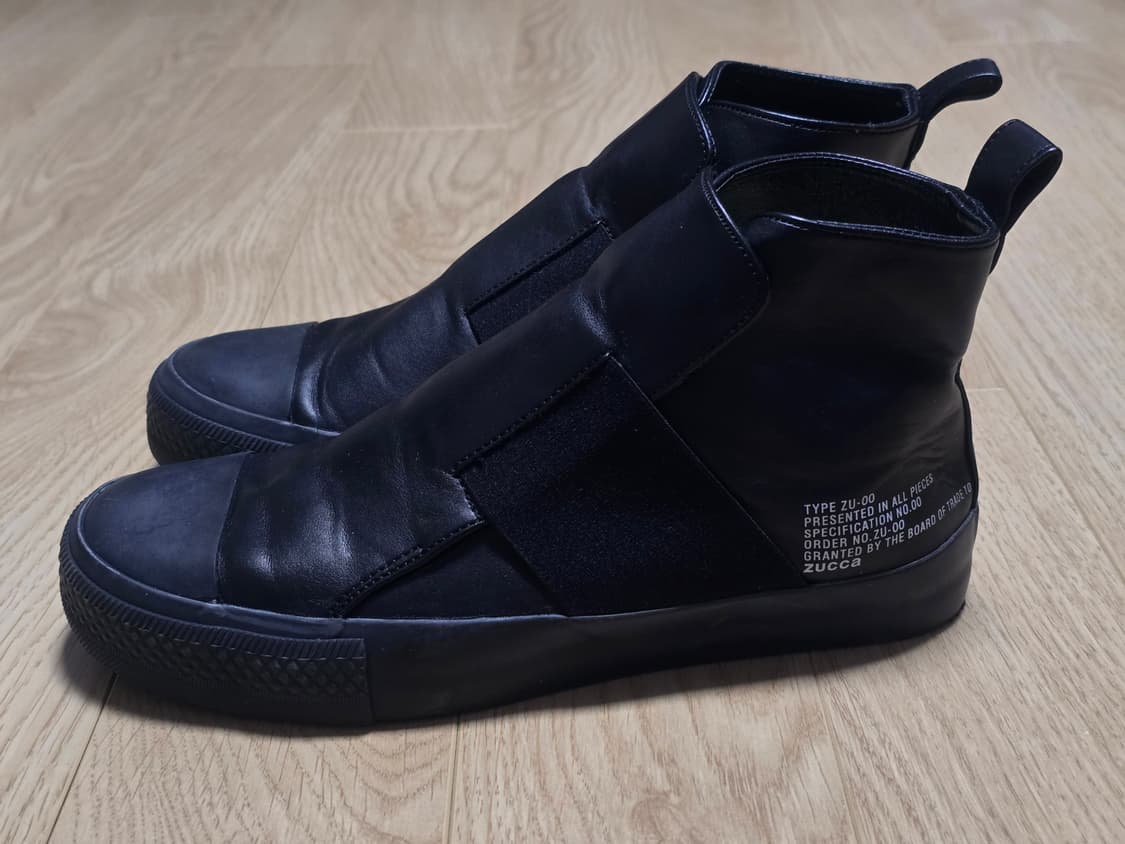 Zucca 주카 레더 하이탑 스니커즈 S 상품이미지4