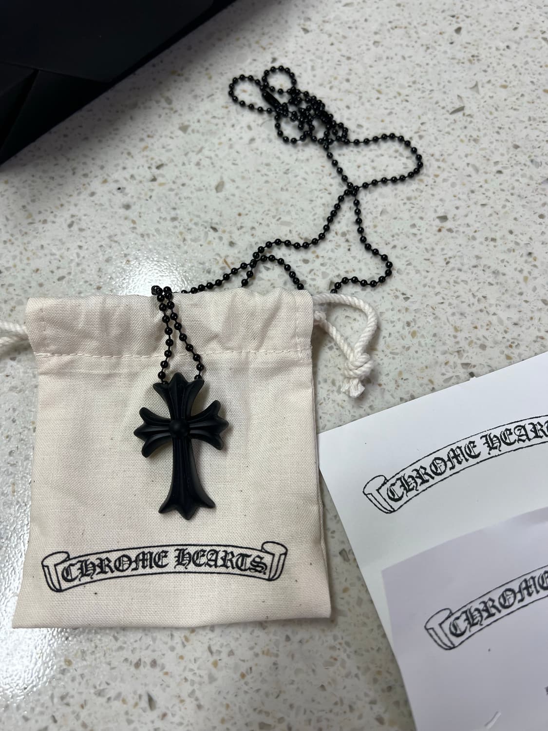 크롬하츠 실리크롬 글리터 블랙 , 블랙 판매합니다 상품이미지5